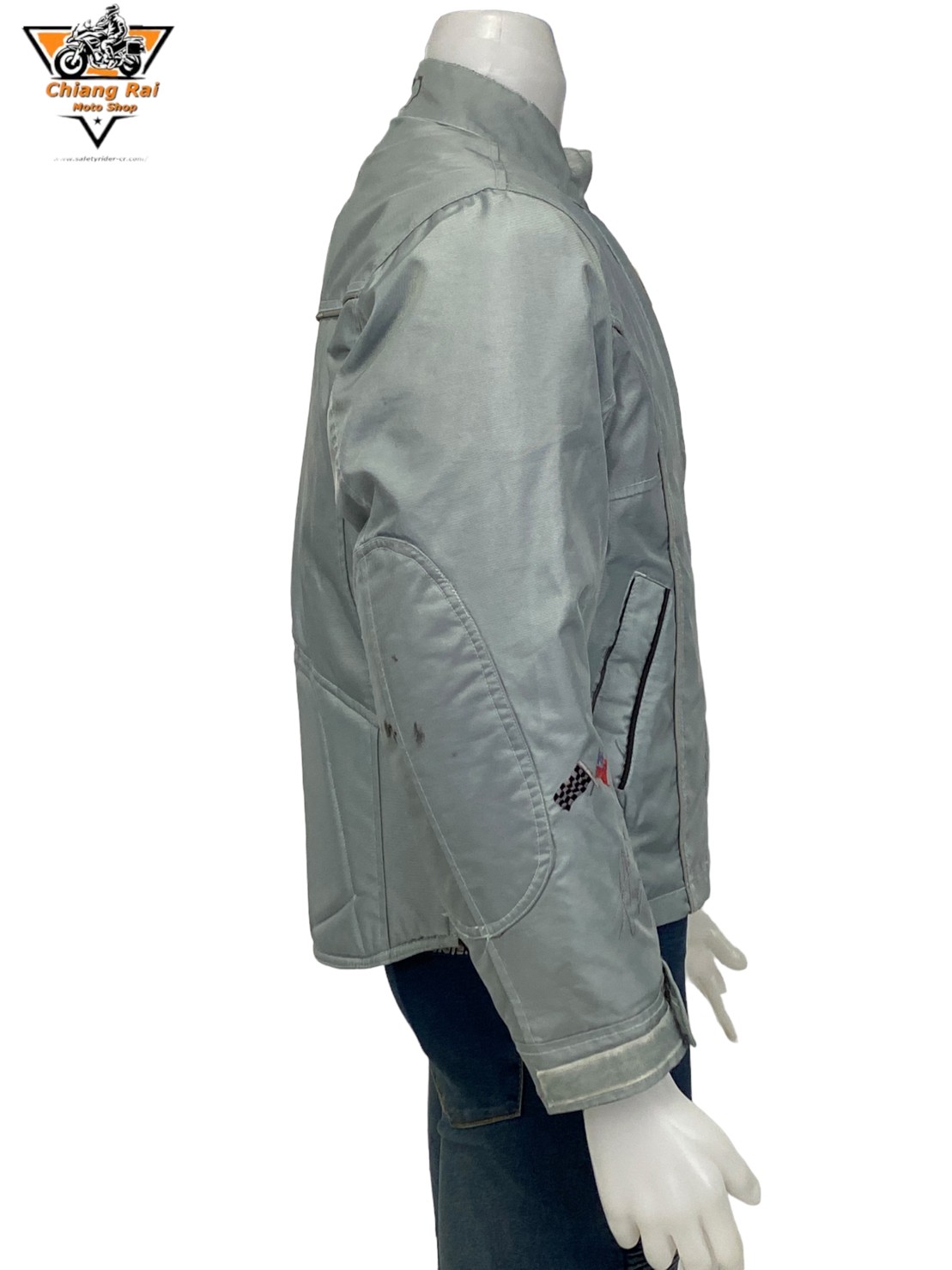 เสื้อขี่มอเตอร์ไซด์( มือสอง) RCSA 512: อก 44" ยาว 24" (M) **UM**