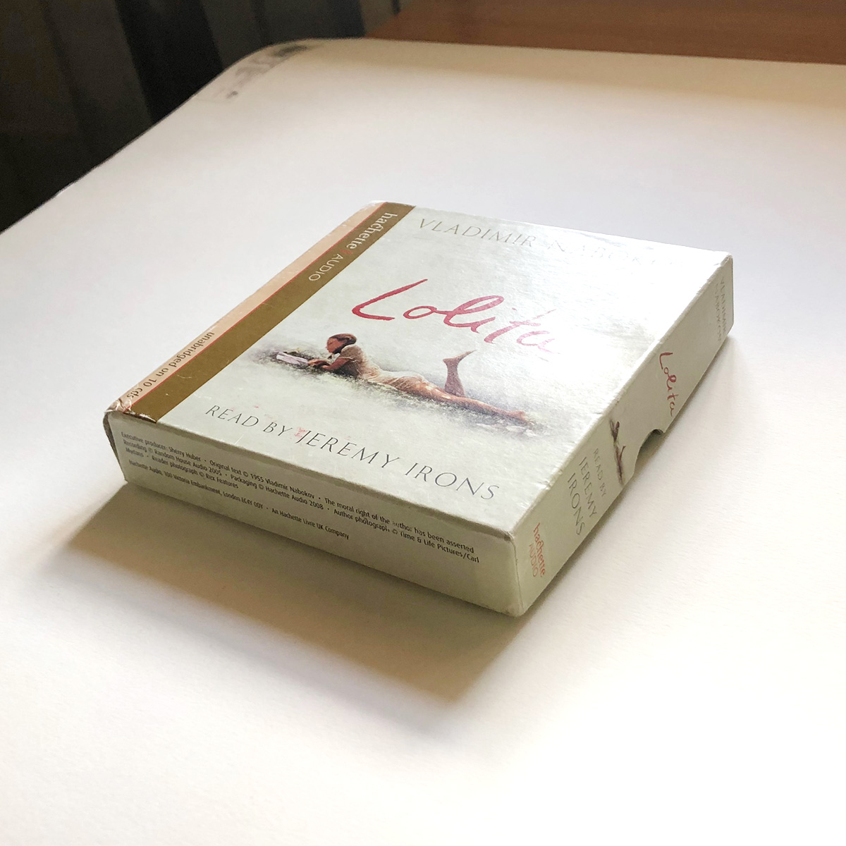 Audio Book Lolita (ภาษาอังกฤษ) Box Set 10 CD read by Jeremy Irons