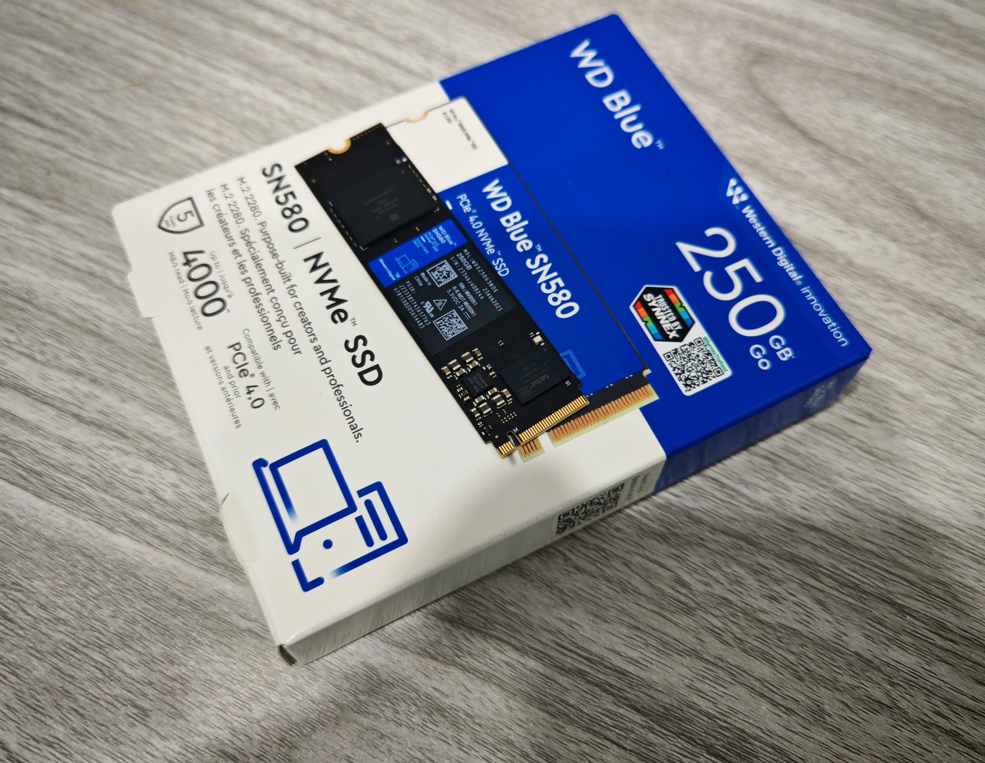 SSD M.2 WD Blue SN580 250 GB