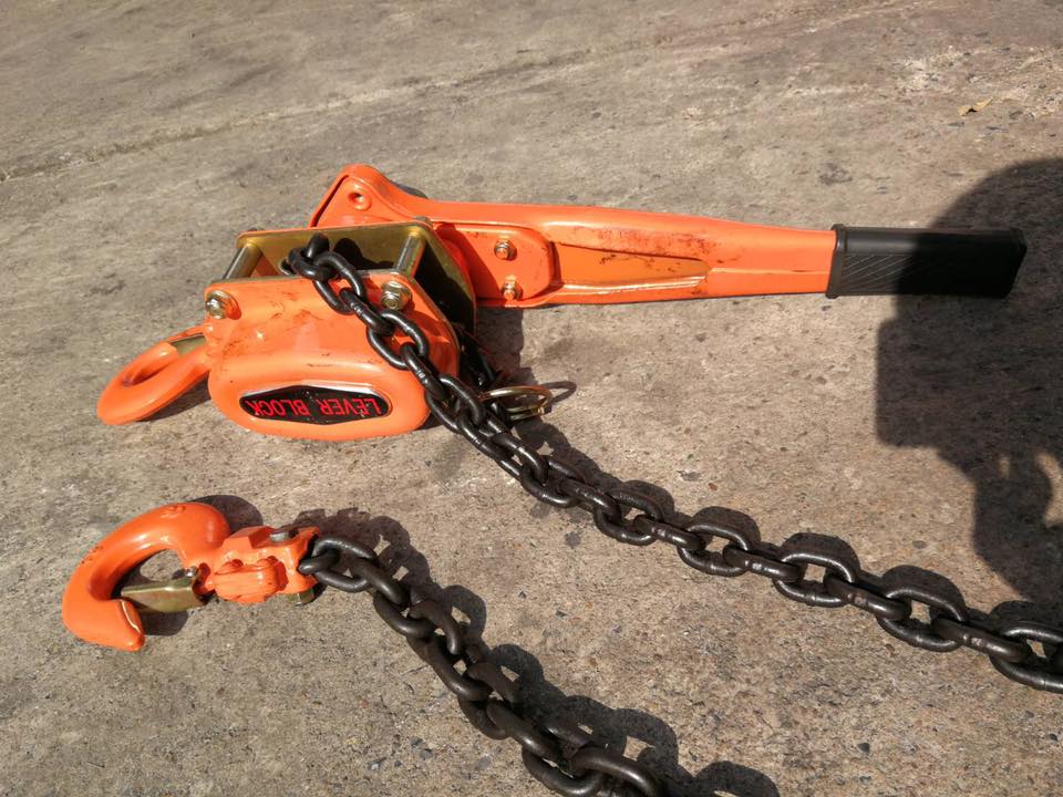 รอกโซ่มือโยก STARWAY โซ่ยาว 1.5 เมตรทุกตัว (กำมะลอ)