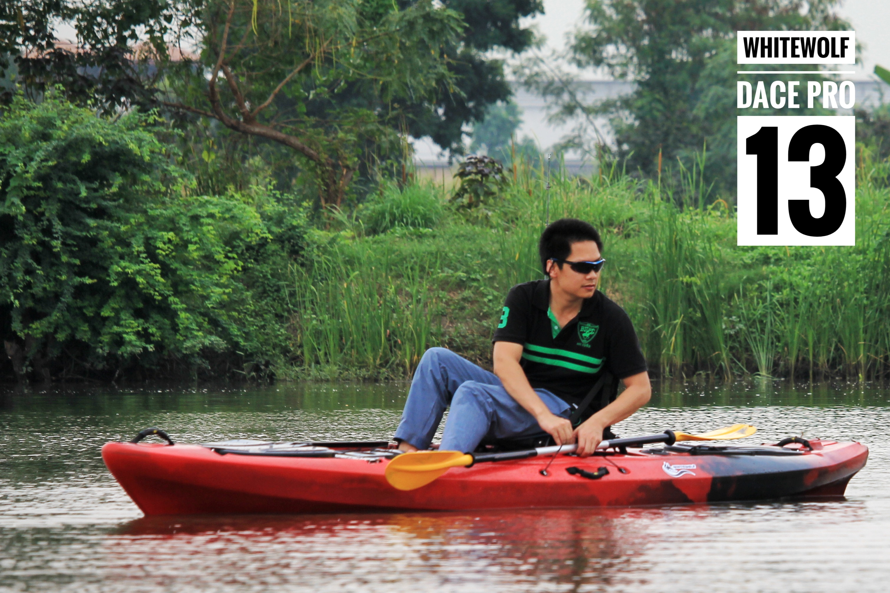 เรือคายัคตกปลา 13 ฟุต / Fishing kayak 13 ft