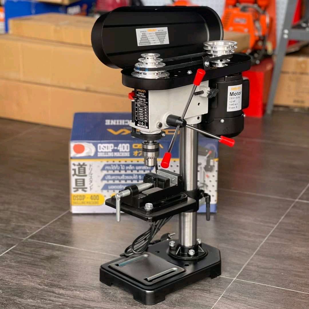 แท่นเจาะสว่าน/สว่านแท่น 4 หุน OSUKA OSDP-400 แถมฟรีปากกาจับชิ้นงาน