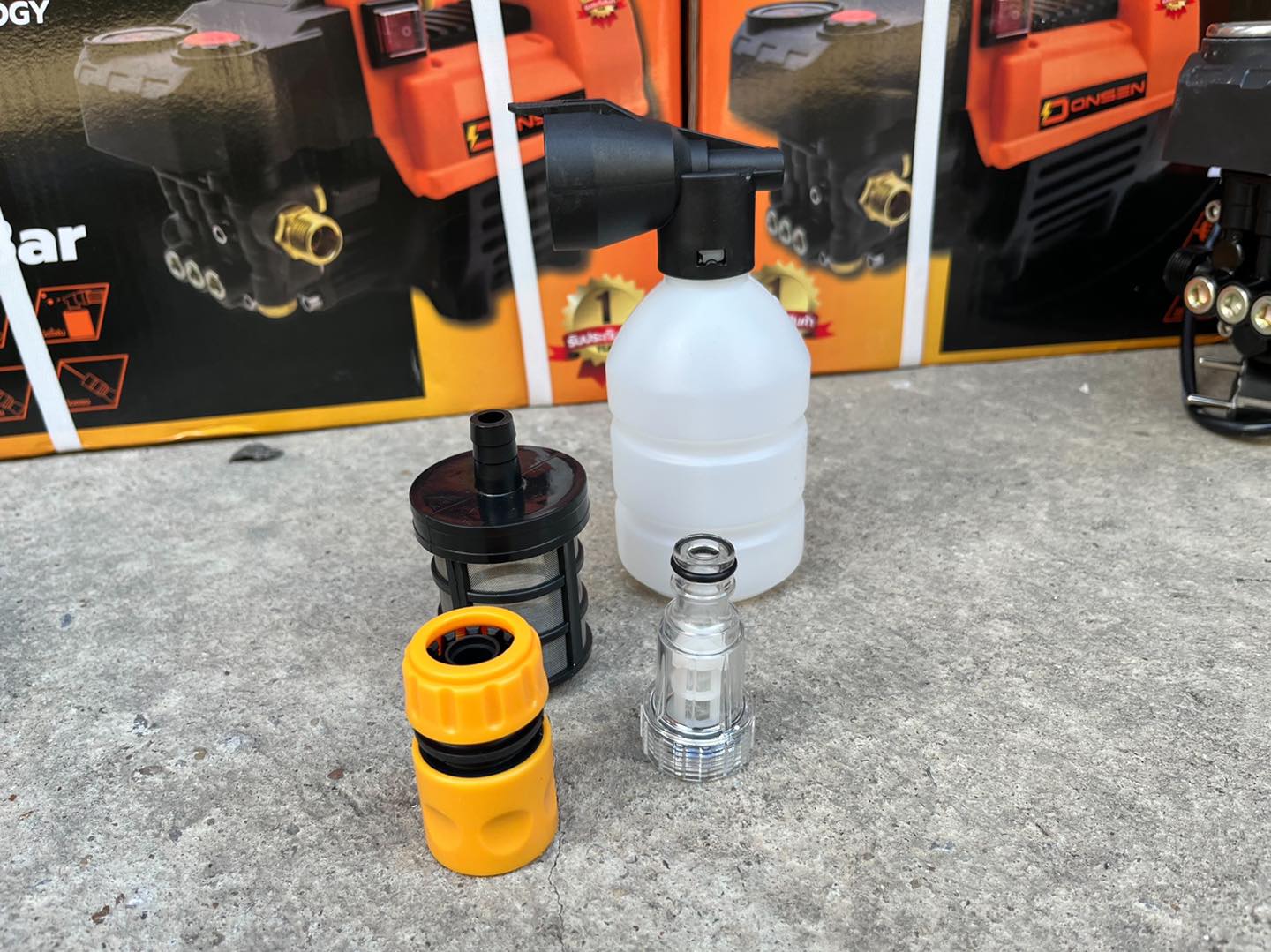 เครื่องอัดฉีดแรงดันสูง Onsen 420 บาร์