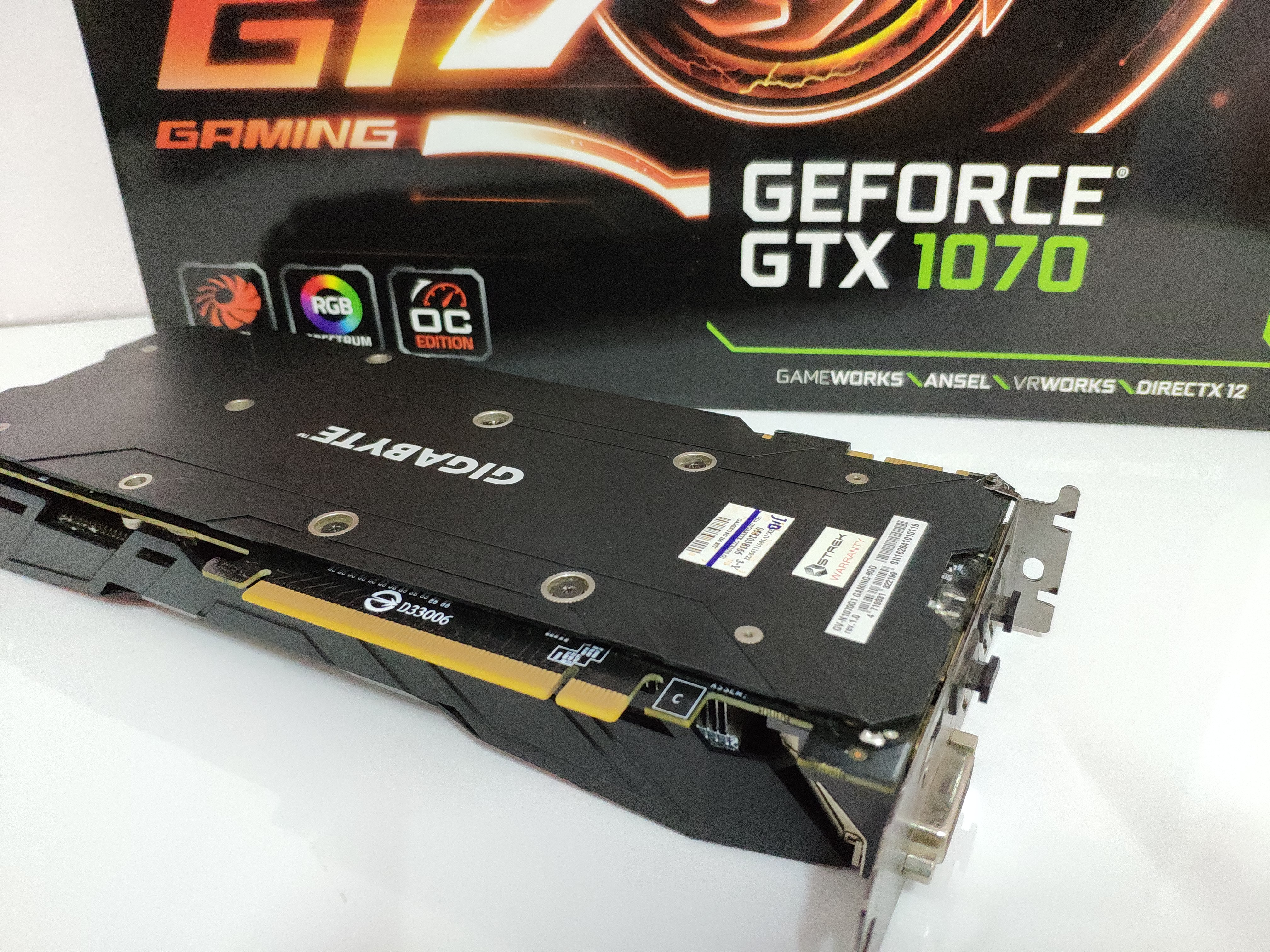 GIGABYTE GTX 1070 G1 Gaming 8G 256BIT