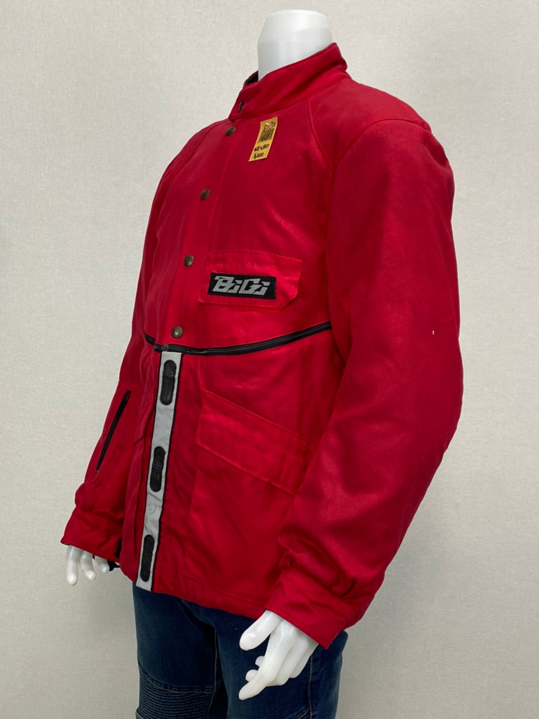 เสื้อขี่มอเตอร์ไซด์( มือสอง) RCTA 168 อก 48" ยาว 30" ยี่ห้อ**BIGI** (ไม่มีการ์ดหลัง)