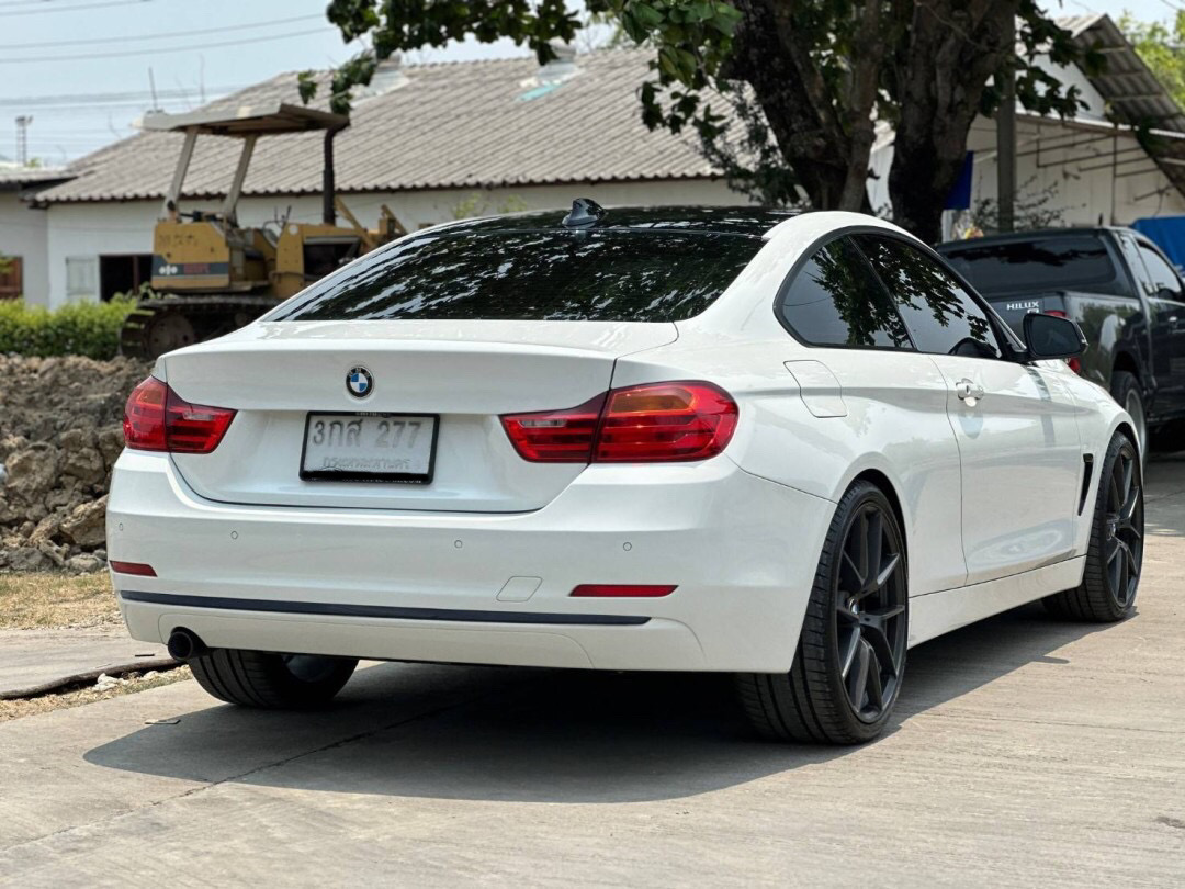 BMW 420d Sport Coupe ปี 2014 สีขาว