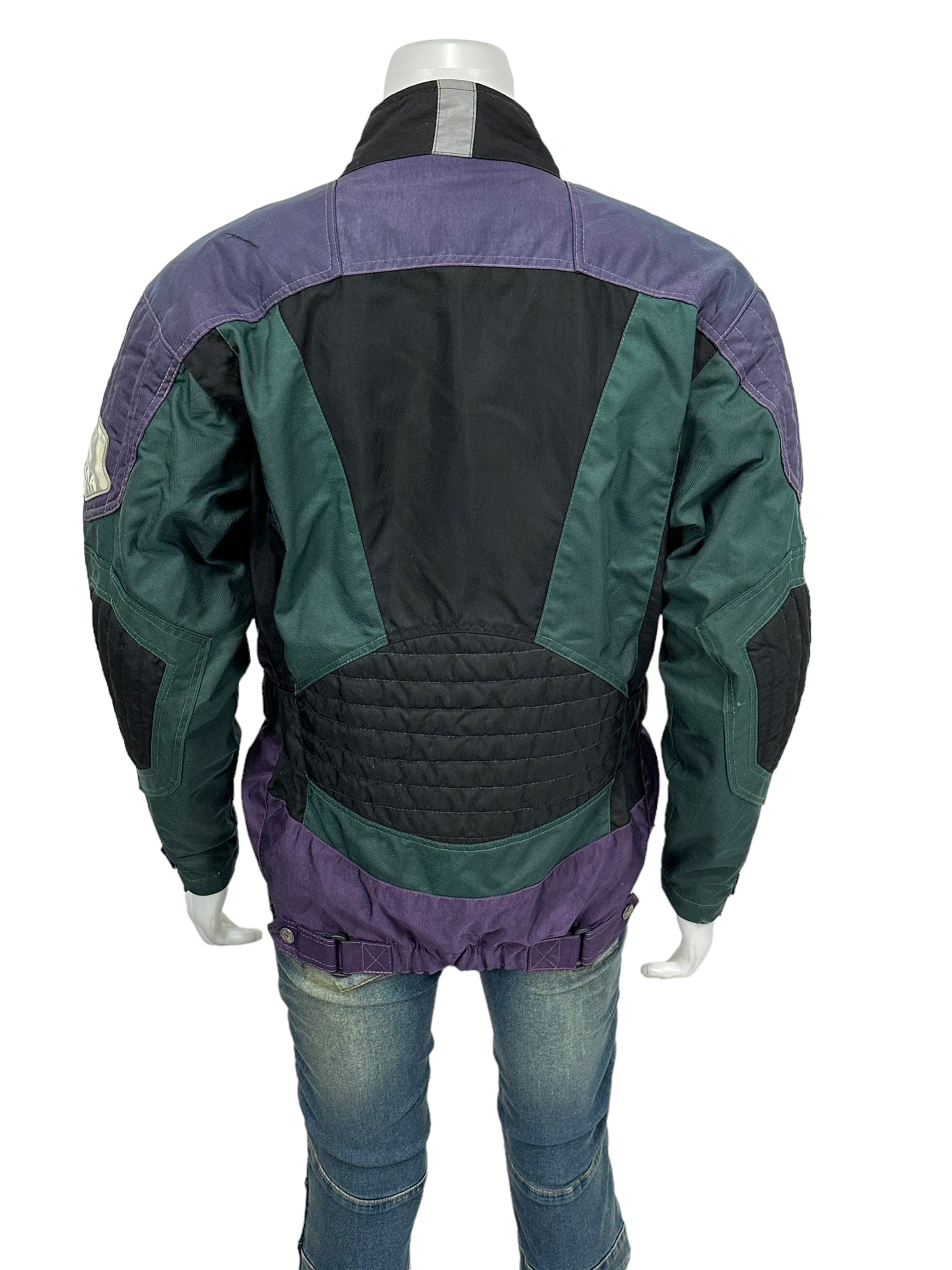 เสื้อขี่มอเตอร์ไซด์( มือสอง) F 006: อก 50" ยาว 27" (XL) **TECHNO**