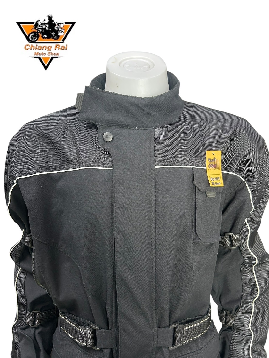 ชุดสำหรับขี่มอเตอร์ไซด์ (มือสอง) SET 036 ชุดทัวริ่ง เสื้อการ์ด + กางเกง ยี่ห้อ*CraneRoad*