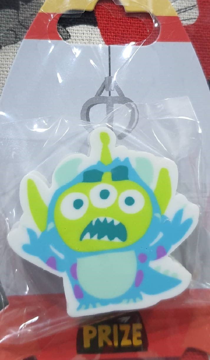 Disney Toy story Greenman ยางลบกรีนแมน ของแท้จาก ดิสนีย์สโตร์ญี่ปุ่น