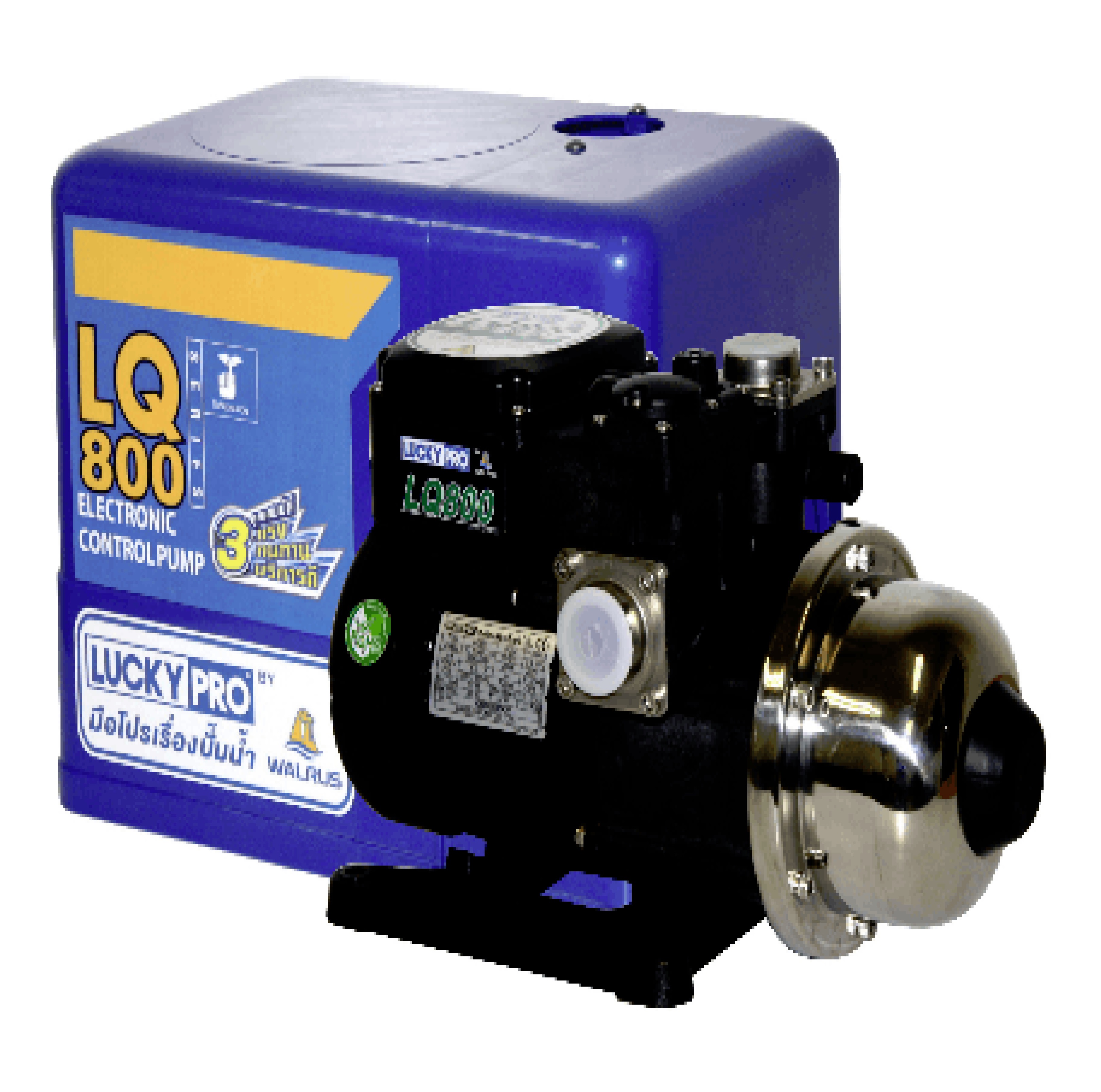 LUCKY PRO ปั๊มน้ำอัตโนมัติหลายใบพัด 800W 220V รุ่น LP-LQ800