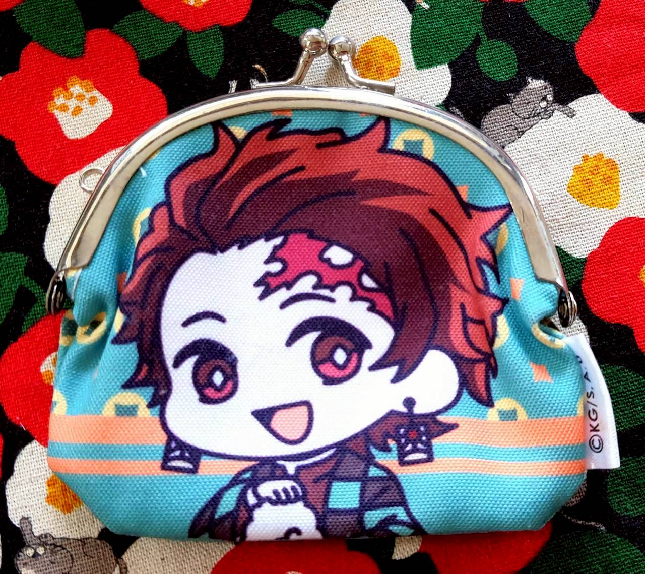 กระเป๋าเหรียญ กระเป๋า ใส่ของ ดาบพิฆาตอสูร จากญี่ปุ่น Demon Slayer Kimetsu no Yaiba ทันจิโร่ จากญี่ปุ่น Size : 10 cm