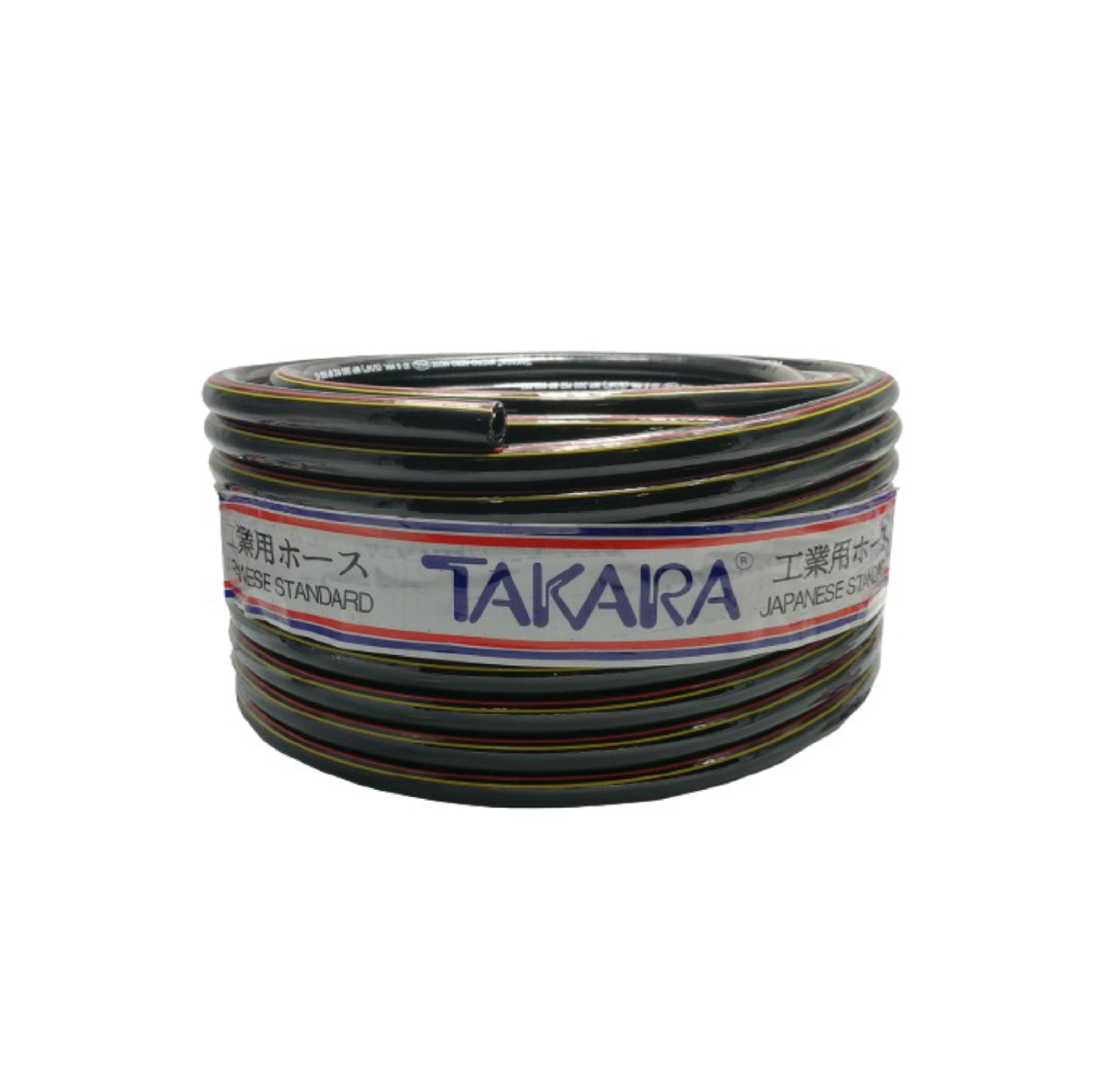 สายลมเดี่ยว PVC 5/16 สีดำ ผิวเรียบ TAKARA