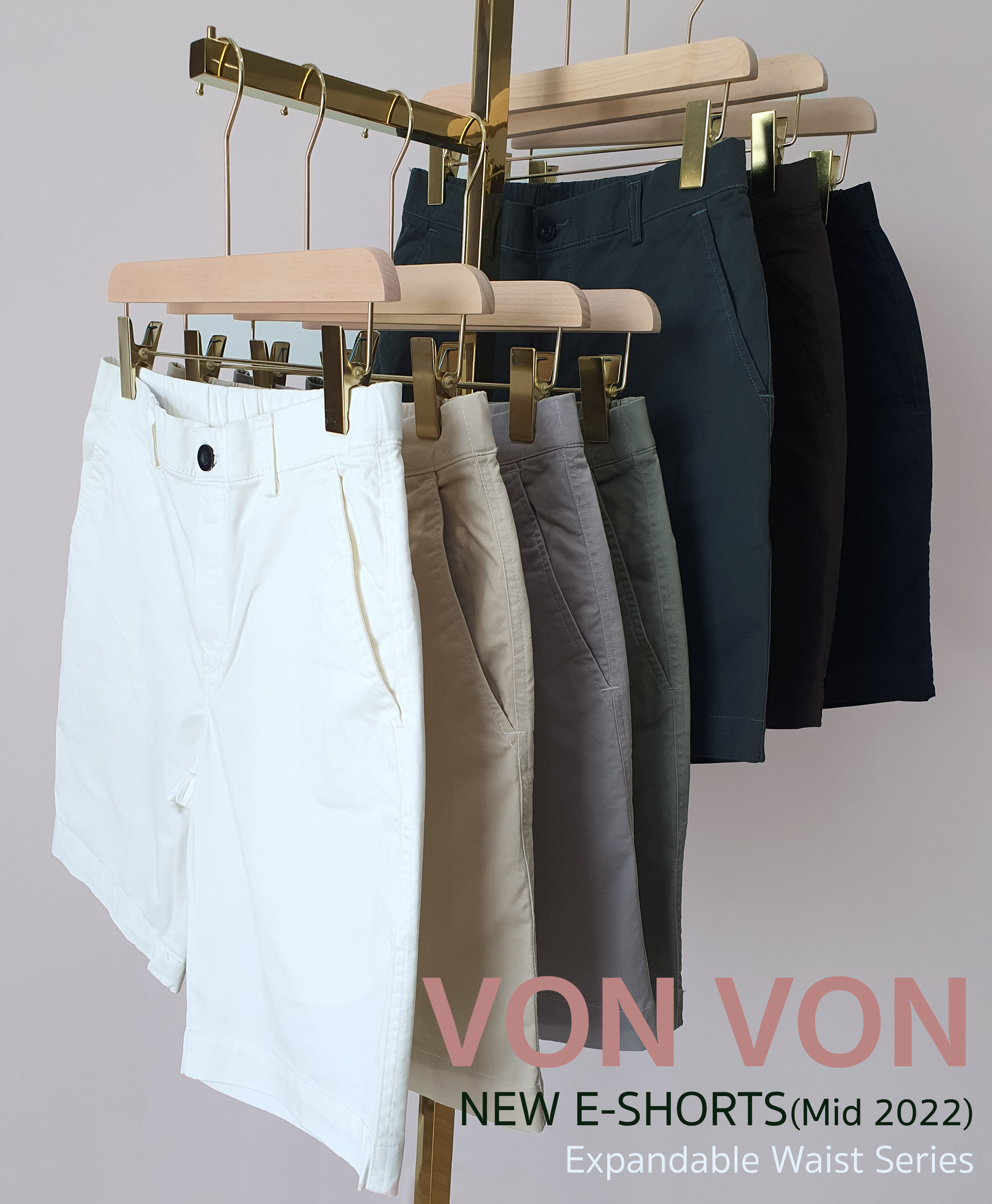 [VON VON] NEW E-SHORTS กางเกงขาสั้นเอวขยาย