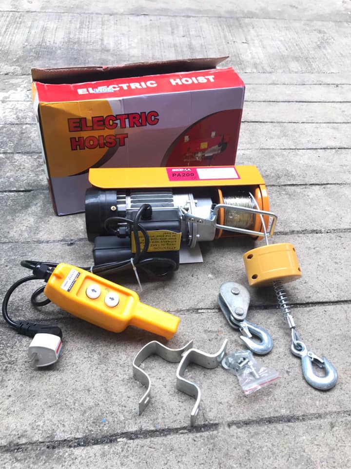 รอกสลิงไฟฟ้า Sigma รุ่น PA2OO