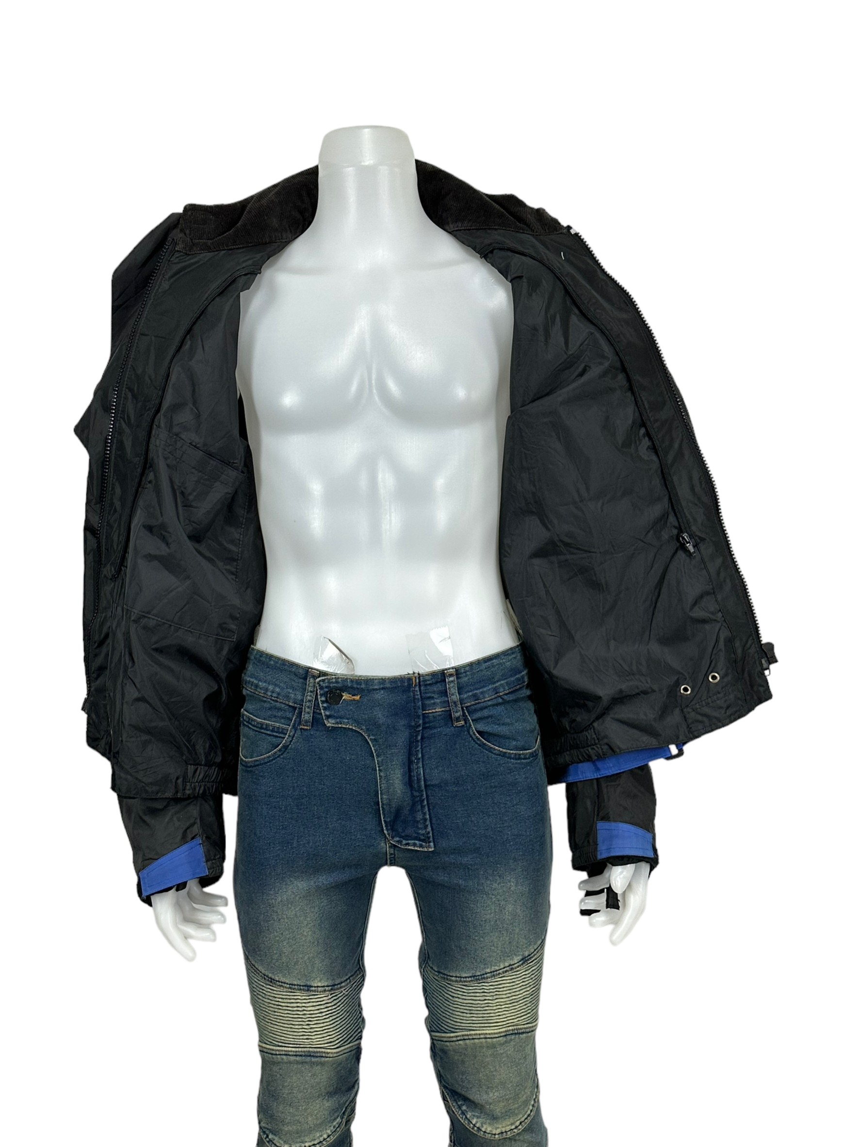 เสื้อขี่มอเตอร์ไซด์( มือสอง) F 014: อก 54" ยาว 26" (2XL) **MOTOMARK**