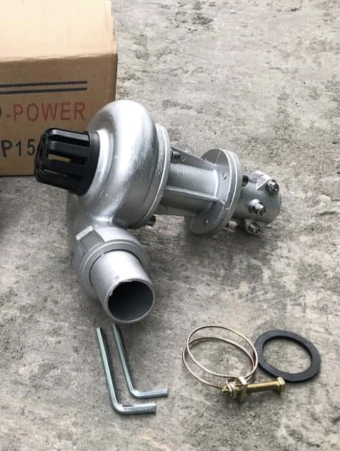 หัวปั๊มน้ำ 1.5 นิ้ว s-power ต่อกับเครื่องตัดหญ้า