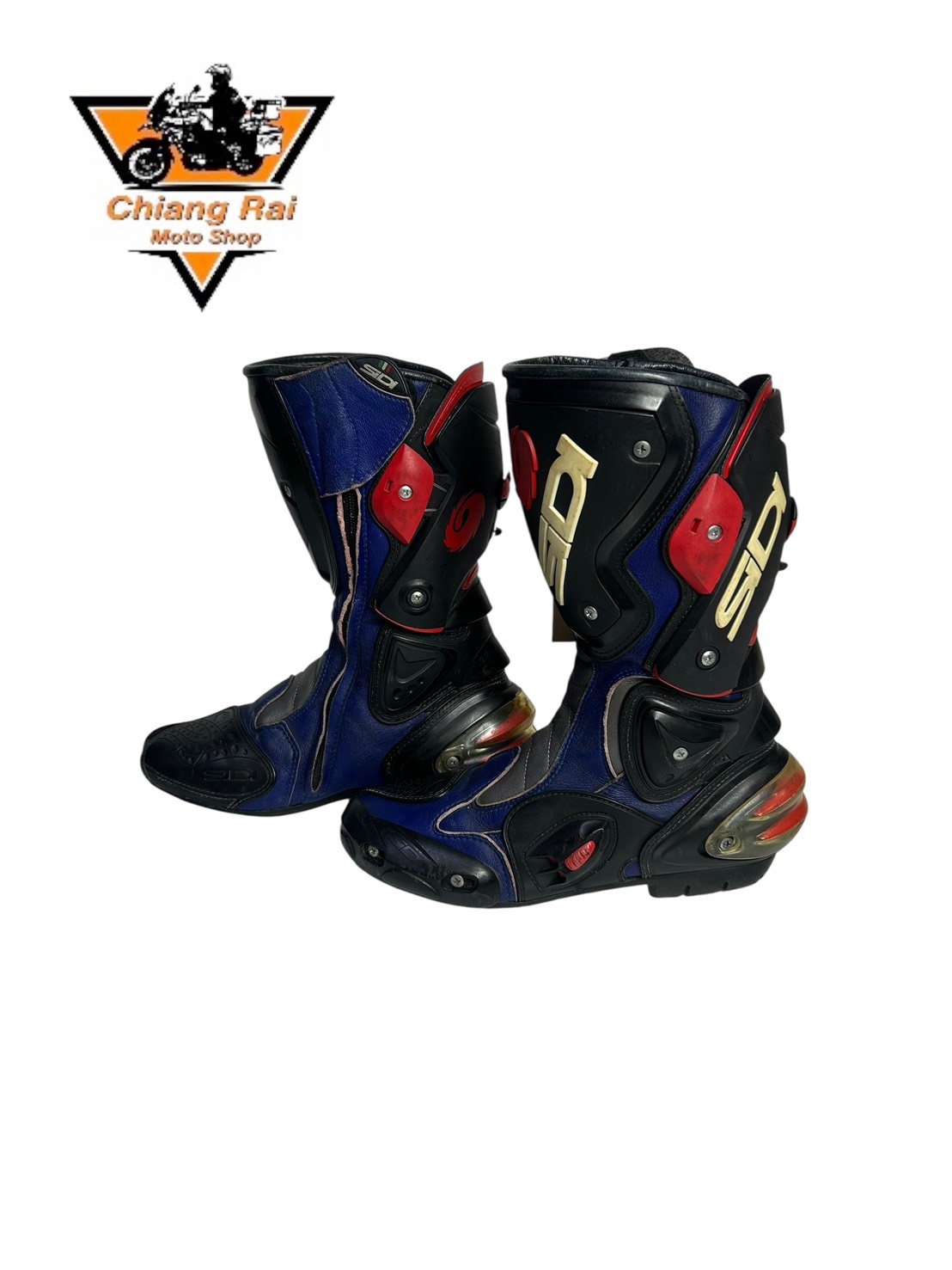 รองเท้าขี่มอเตอร์ไซด์( มือสอง) RCBT-134 Size ขนาดจากป้าย 39:EUR / 6:UK / 24.5:Cm.(SIDI)