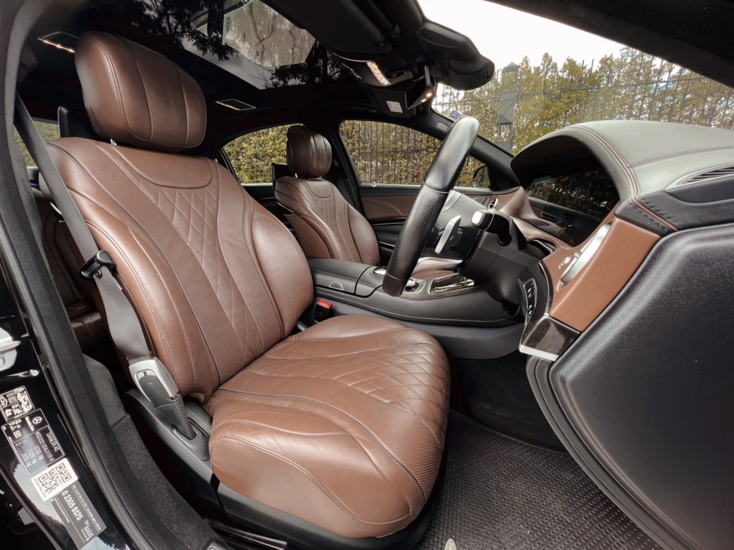 Mercedes Benz S350d AMG Premium สีดำ Obsidian Black ปี 2018