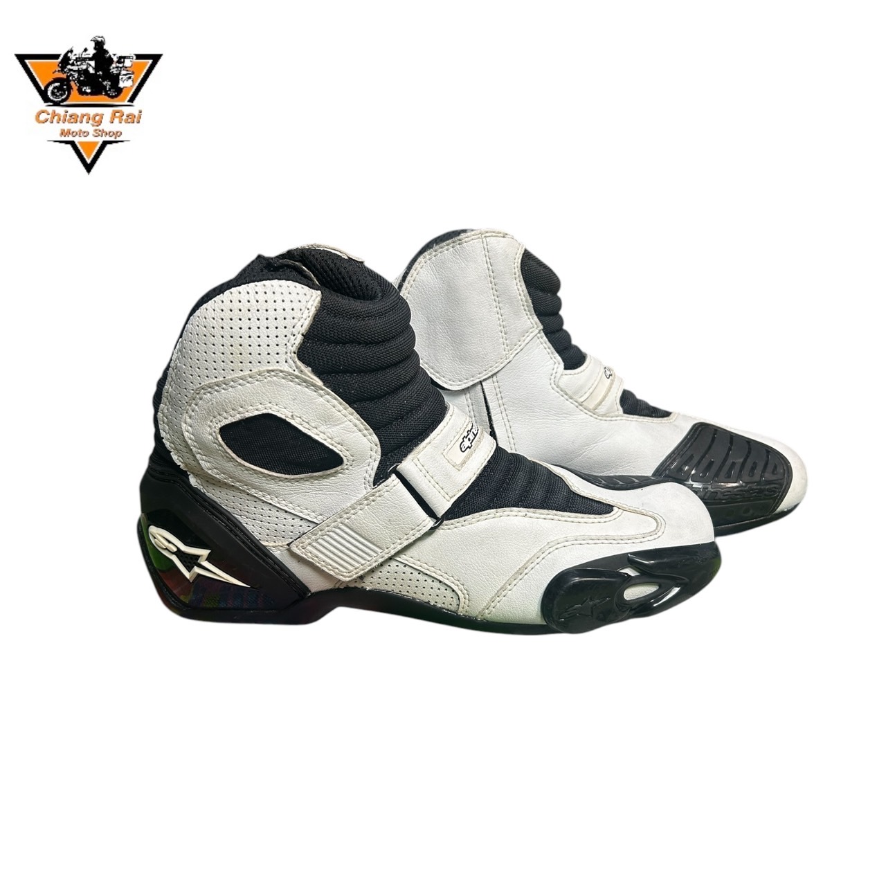 รองเท้าขี่มอเตอร์ไซด์( มือสอง) RCBS-1009 Size ขนาดจากป้าย 44:EUR / 10:UK / 28:Cm.(Alpinestars)