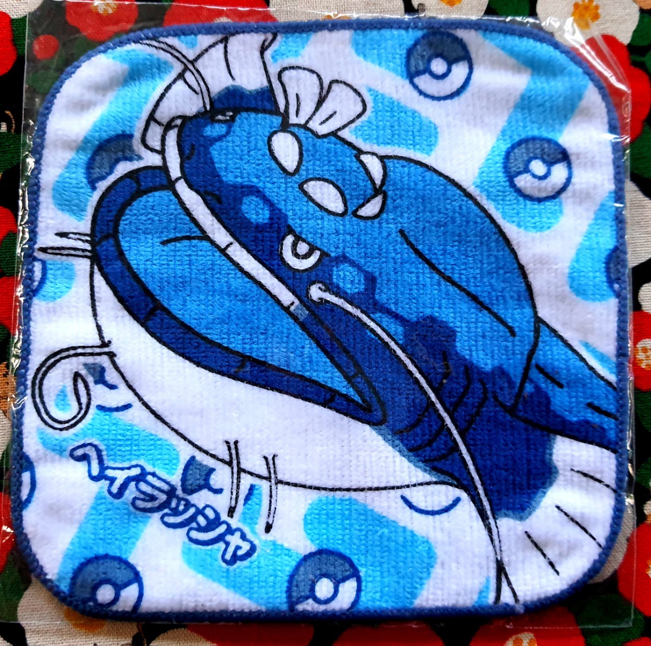 ヘイラッシャ Heilasha Mini Towel Pokemon ผ้าเช็ดหน้า โปเกม่อน จากญี่ปุ่น Size : 15 x 15 cm