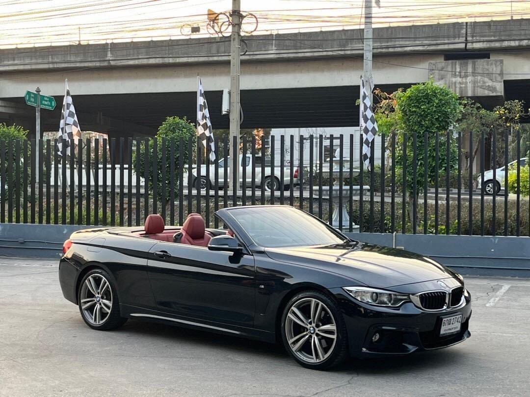 BMW 420d Convertible Coupe Diesel ปี 2016 สีดำ