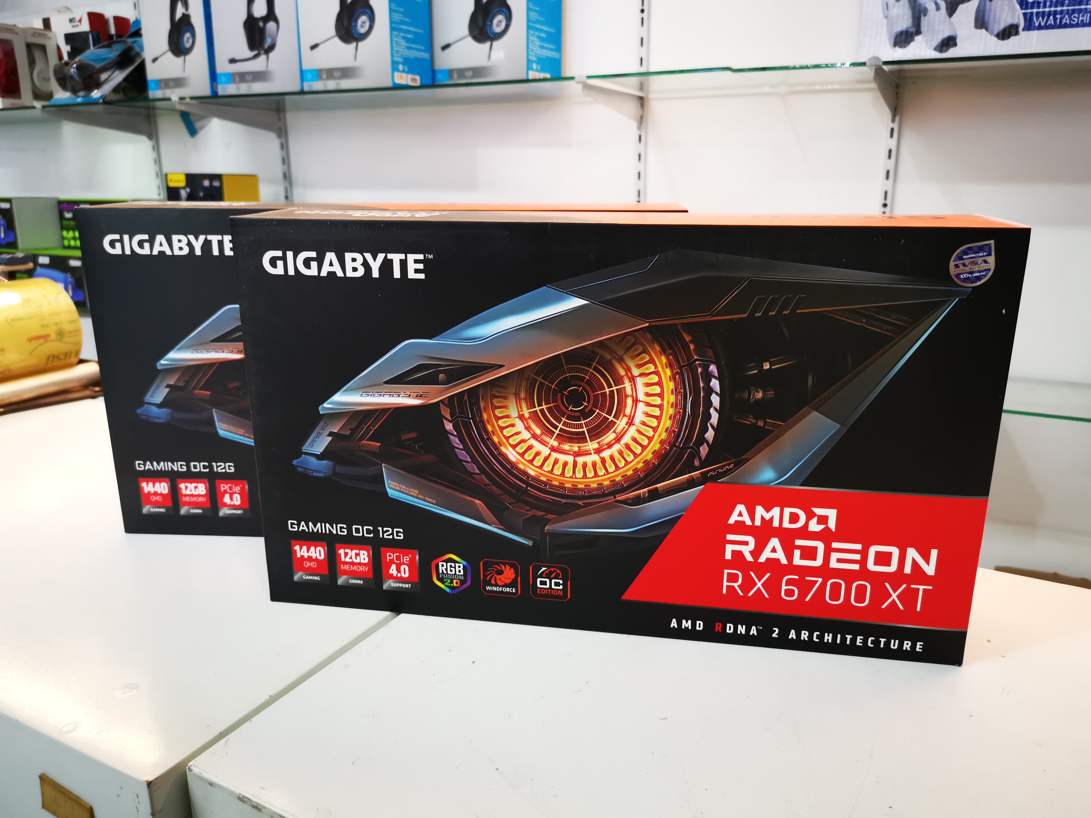 GIGABYTE RX 6700XT/12GB GAMING (OC/D6)