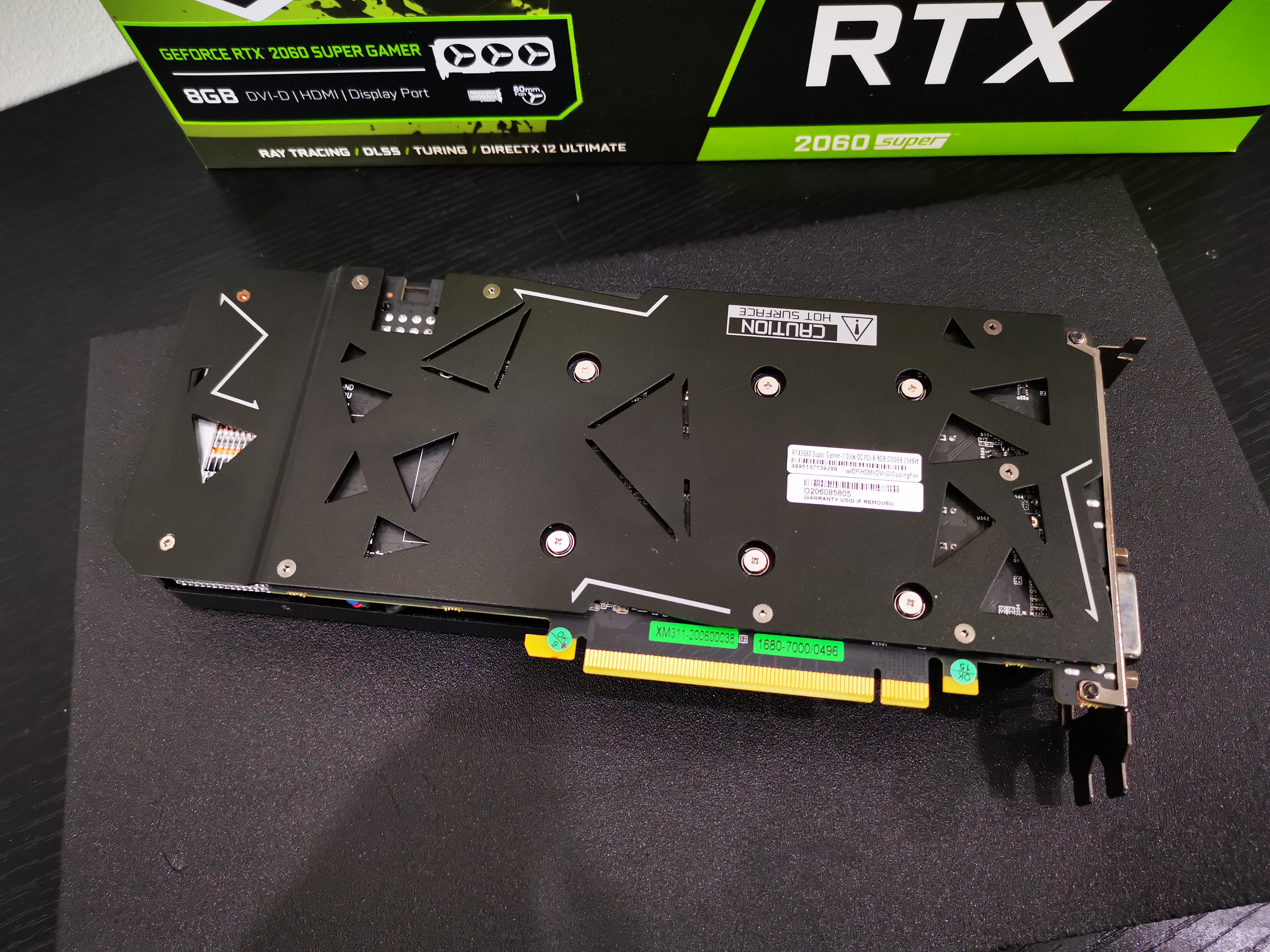 Galax RTX 2060 SUPER GAMER (1-CLICK OC) 8GB GDDR6