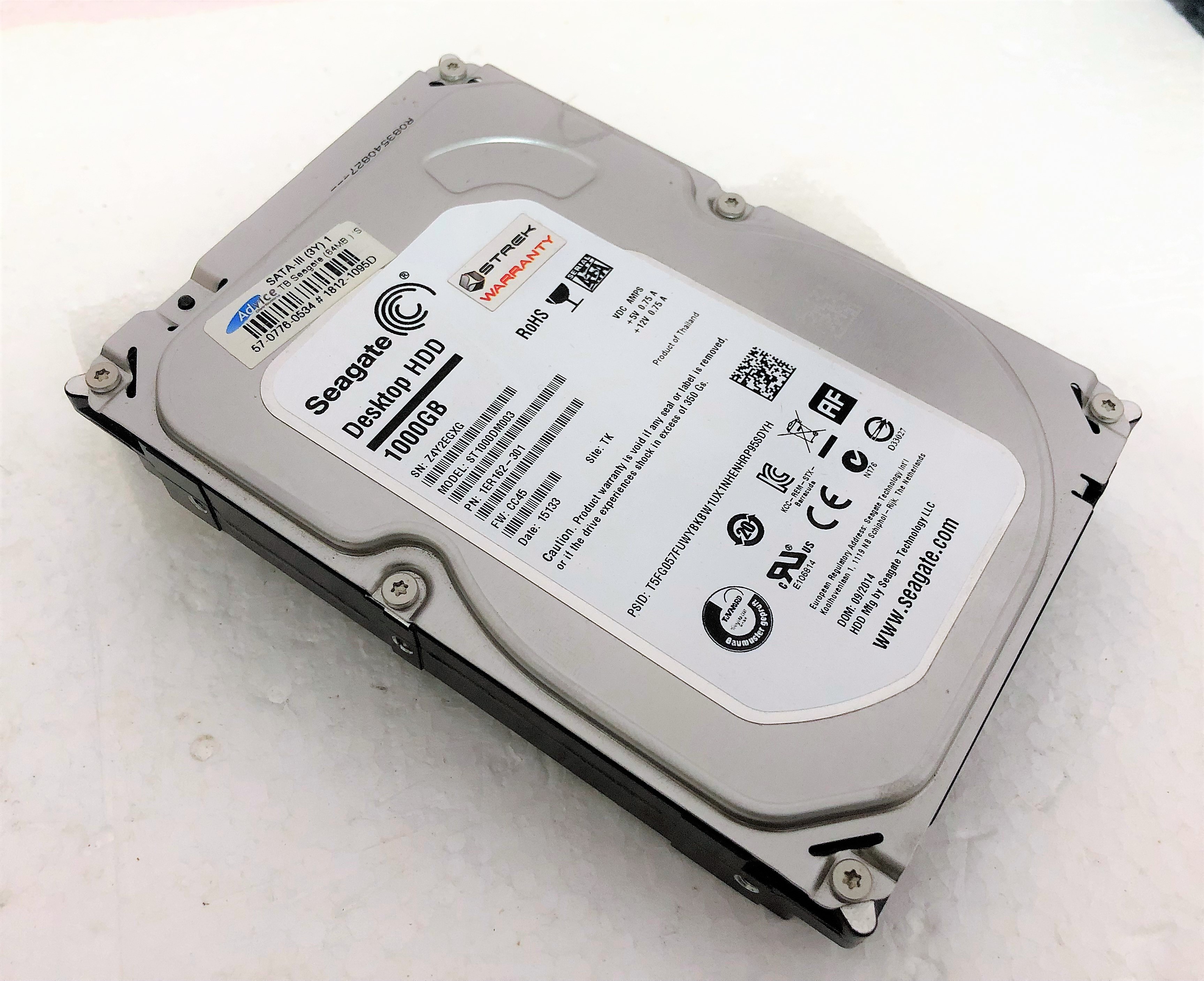 HDD PC Seagate 1TB