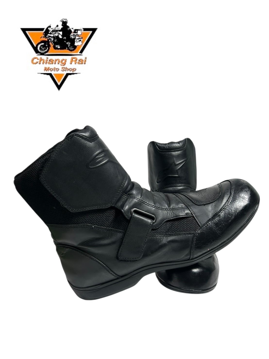 รองเท้าขี่มอเตอร์ไซด์( มือสอง) RCBT-019 Size ขนาดจากป้าย 48:EUR / 12.5:UK / 30.5:Cm.(Alpinestars)
