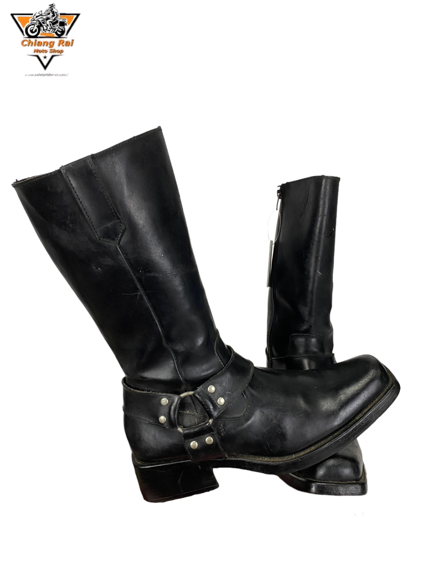 รองเท้าขี่มอเตอร์ไซด์( มือสอง) RCBS-141 Size ขนาดจากป้าย 42.5:EUR / 8:UK / 26.2:Cm.(NO BRAND)