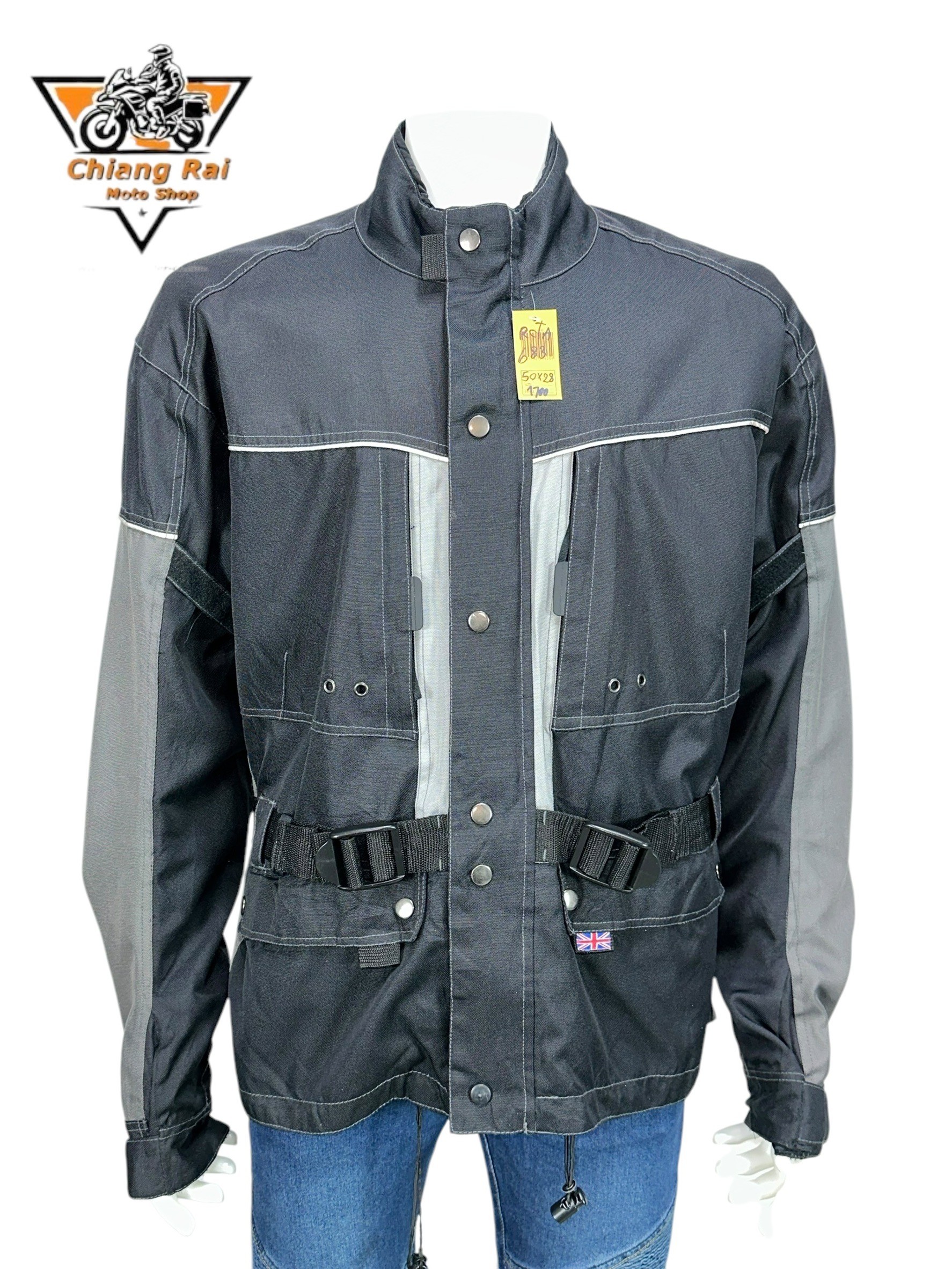 เสื้อขี่มอเตอร์ไซด์( มือสอง) RCTA 683 อก 50" ยาว 28"(XL) **Reward**