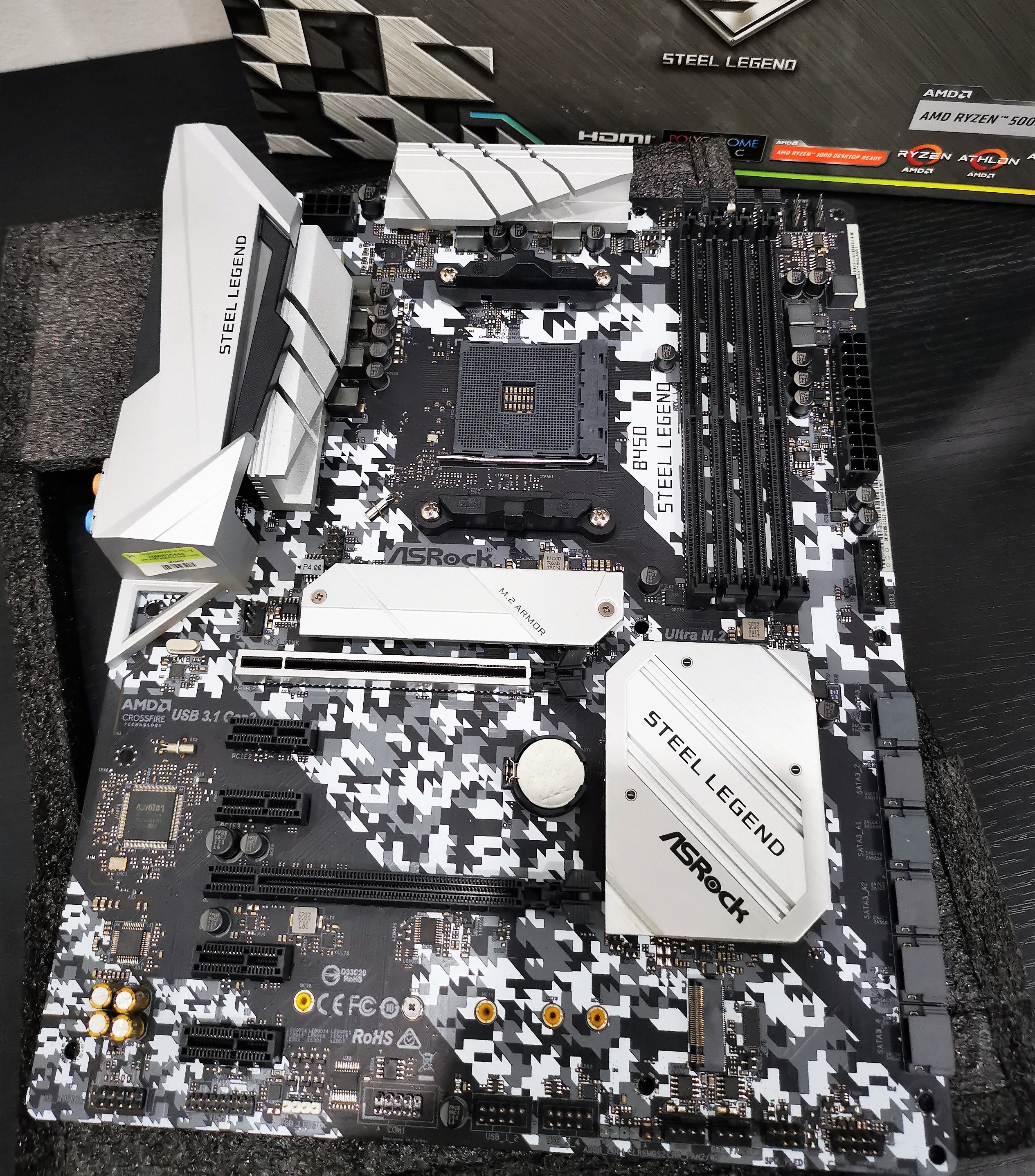 ASROCK B450 STEEL LEGEND