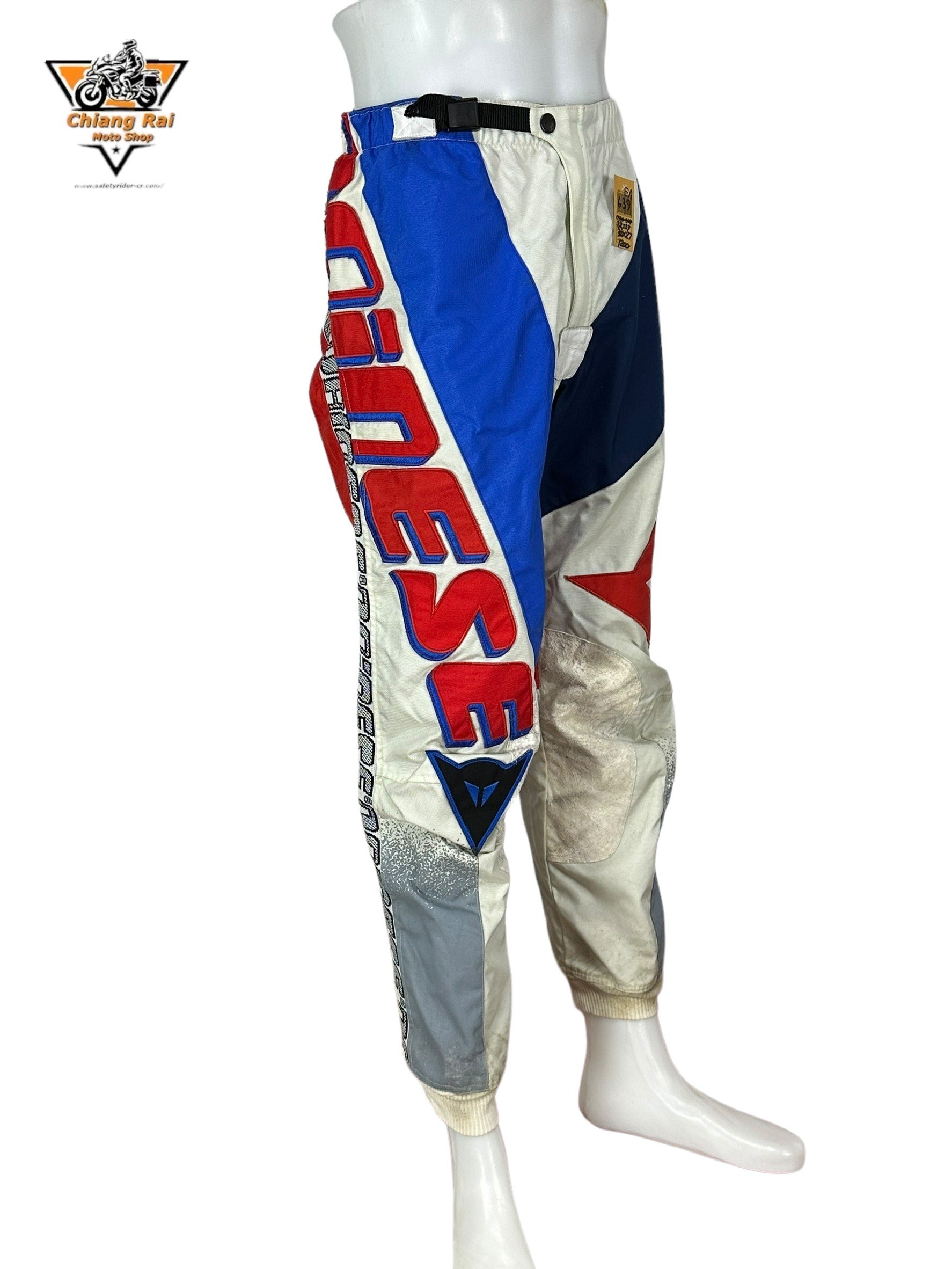 กางเกงขี่มอเตอร์ไซด์ ( มือสอง ) E&A 639: เอว 32" ยาว 27" **dainese**