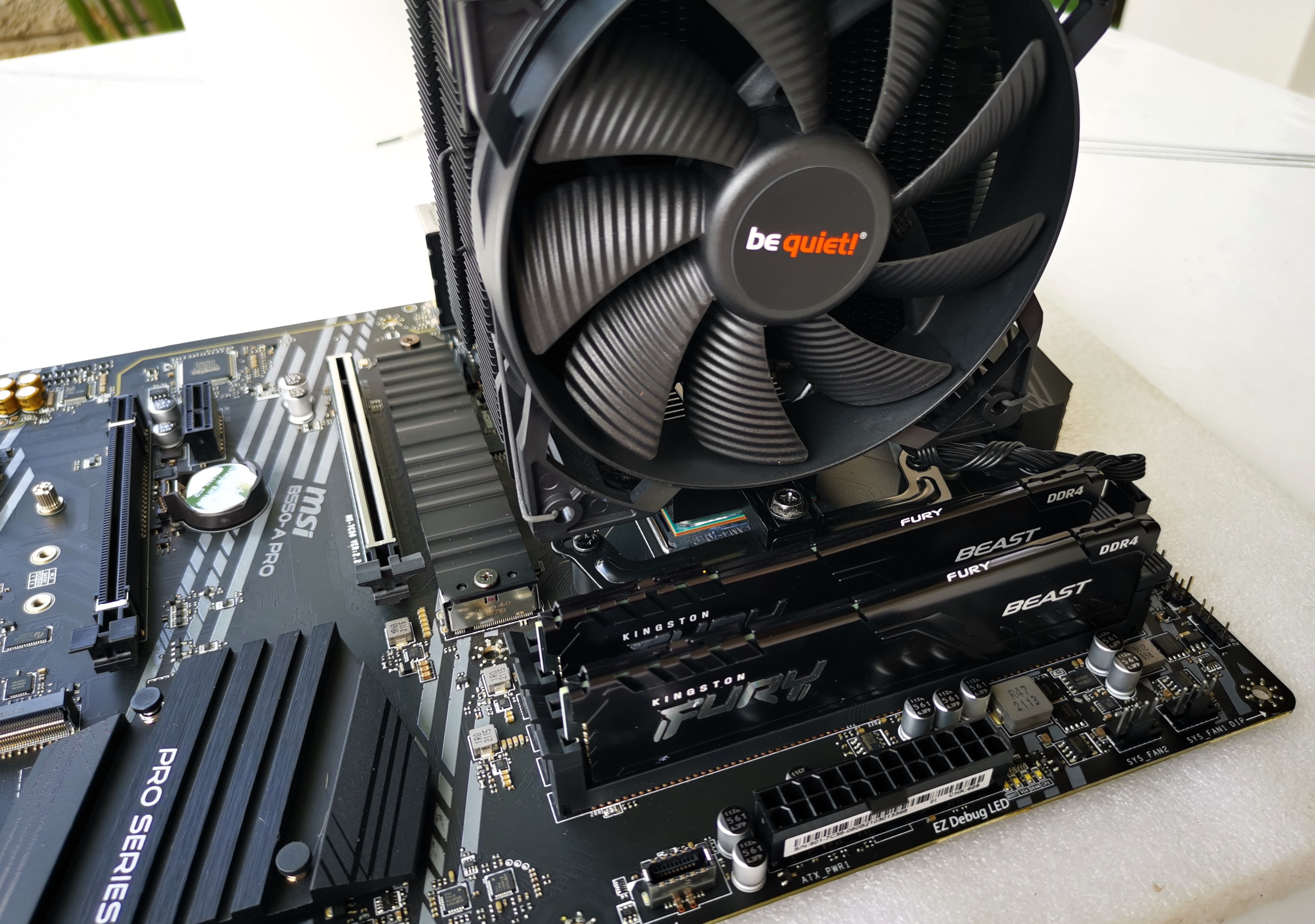 เซ็ตมัดรวม บอร์ด B550 + R7 5700G + Ram DDR4 32G/3200 **แถมซิ้ง Be Quiet