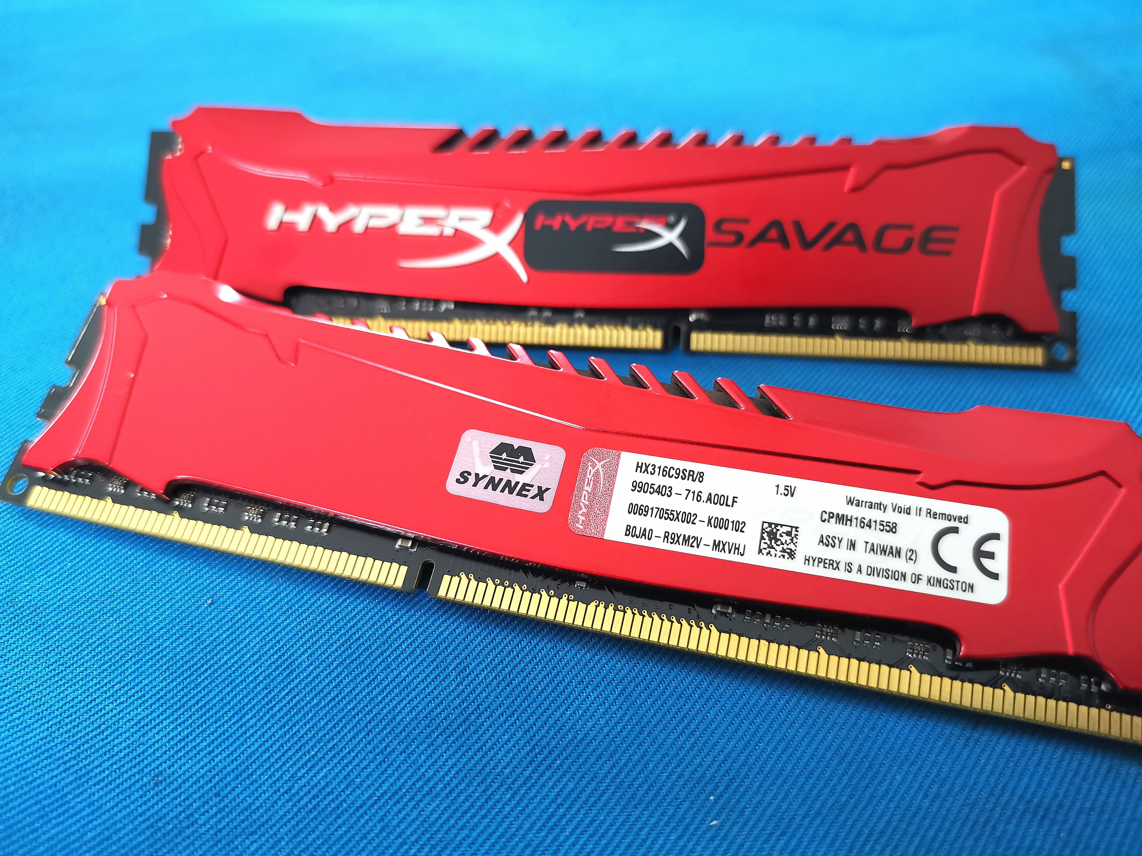 Ram Hyper X Savage DDR3 8G(8*1) Bus1600