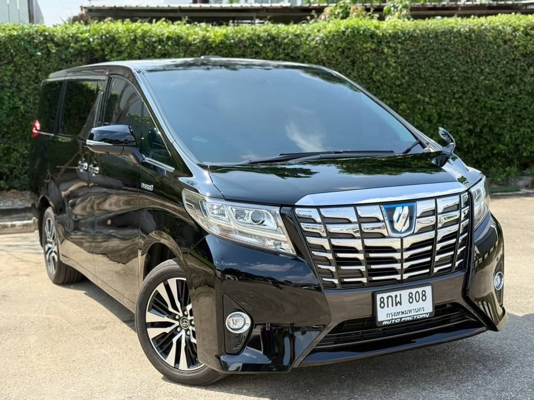Toyota Alphard G hybrid ปี 2018แท้