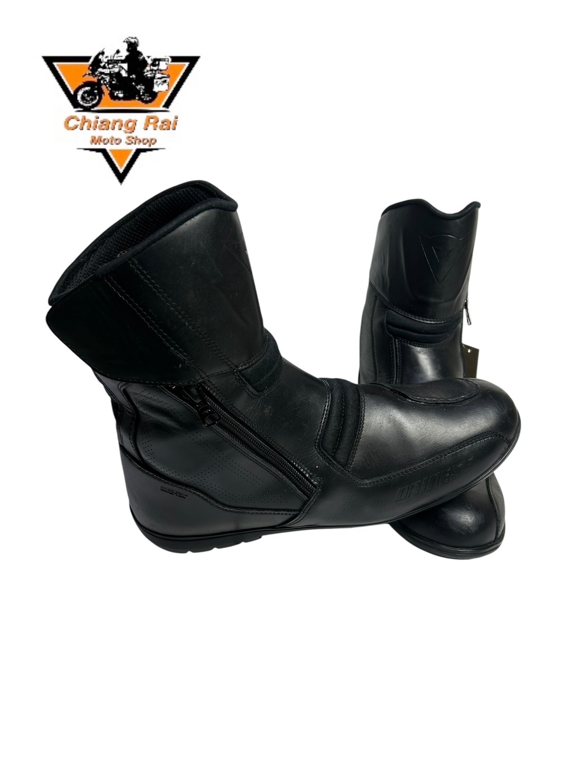 รองเท้าขี่มอเตอร์ไซด์( มือสอง) RCBT-068 Size ขนาดจากป้าย 46:EUR / 11.5:UK / 29.5:Cm.(Dainese)