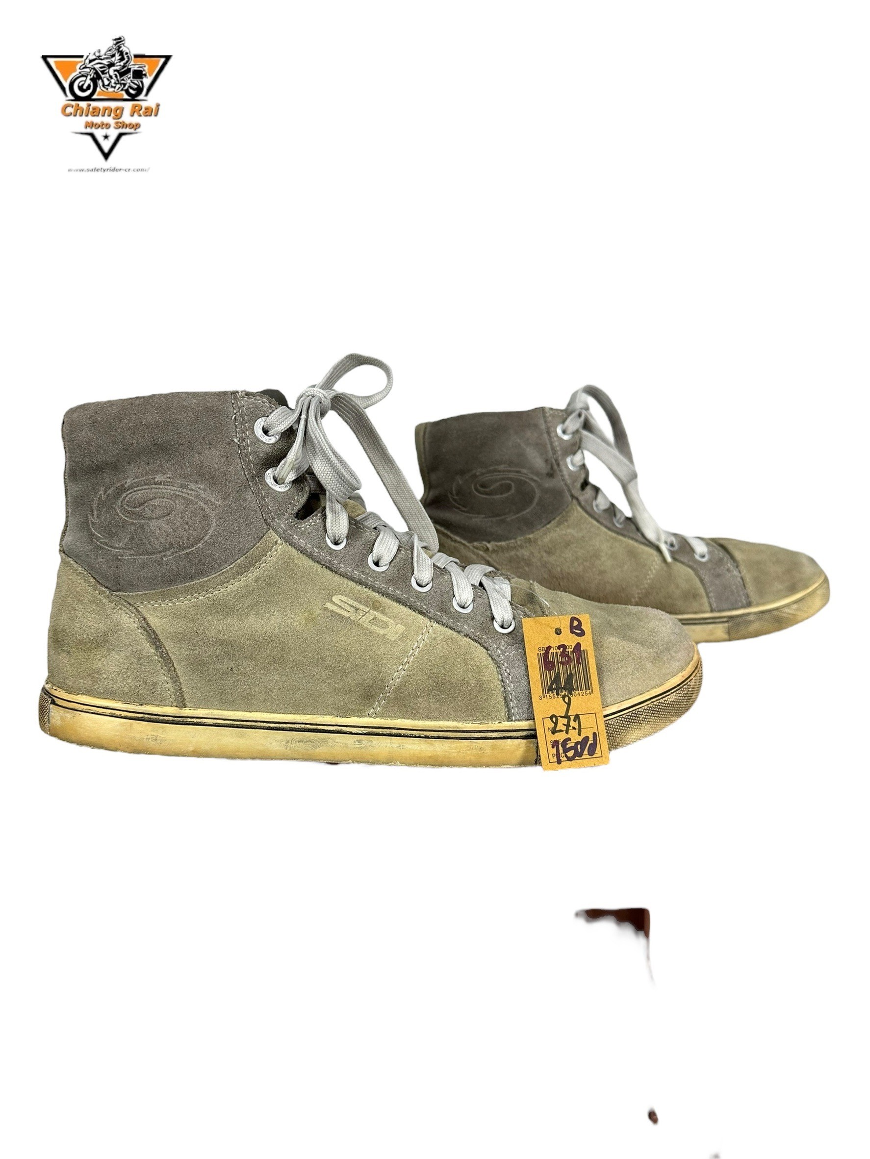 รองเท้าขี่มอเตอร์ไซด์( มือสอง) RCBS-631 Size ขนาดจากป้าย 44:EUR / 9:UK / 27.1:Cm.(SiDi)