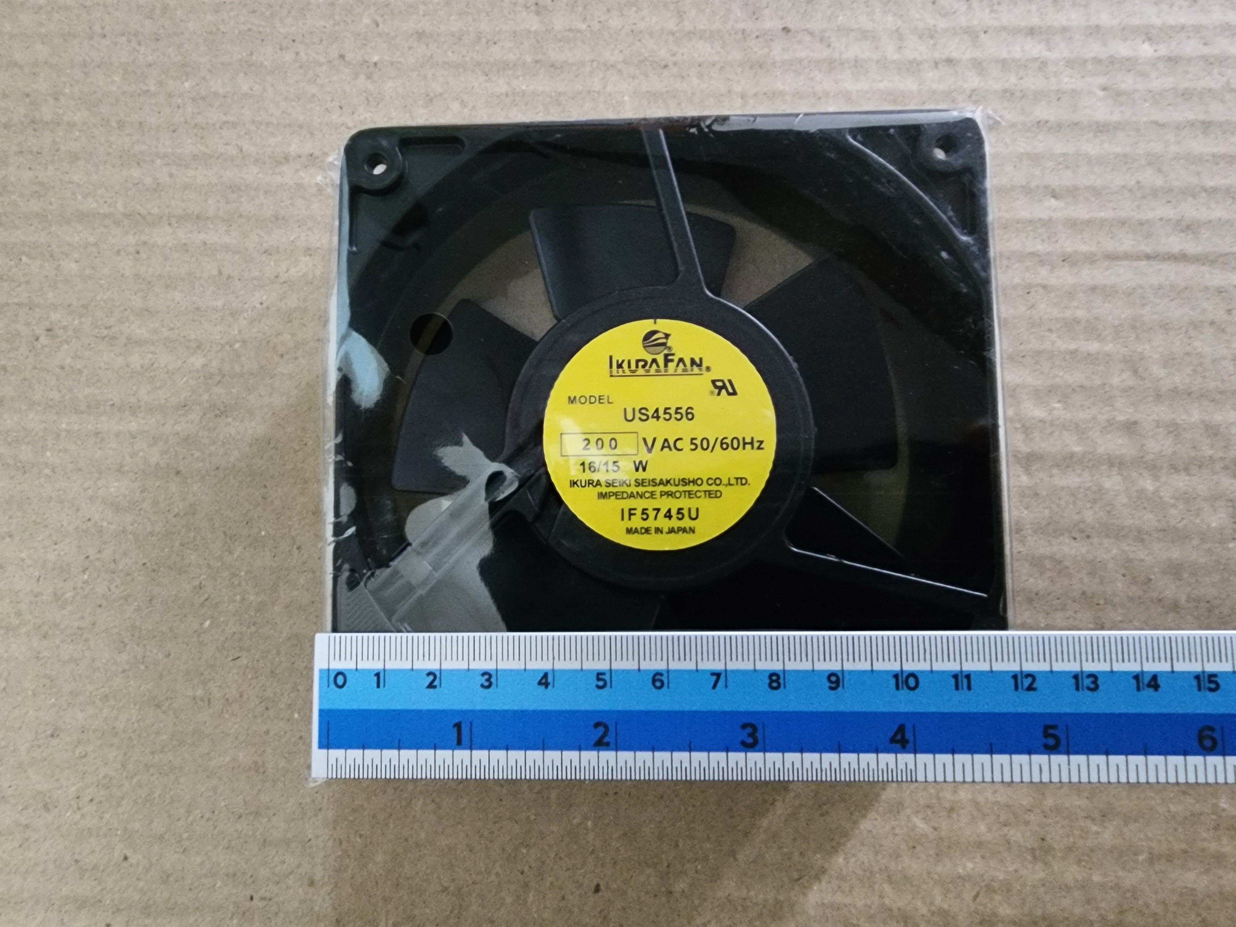 พัดลม IKURA Fan US4556 200Vac มีของพร้อมส่ง และ รุ่นอื่นรอของ 10 วัน