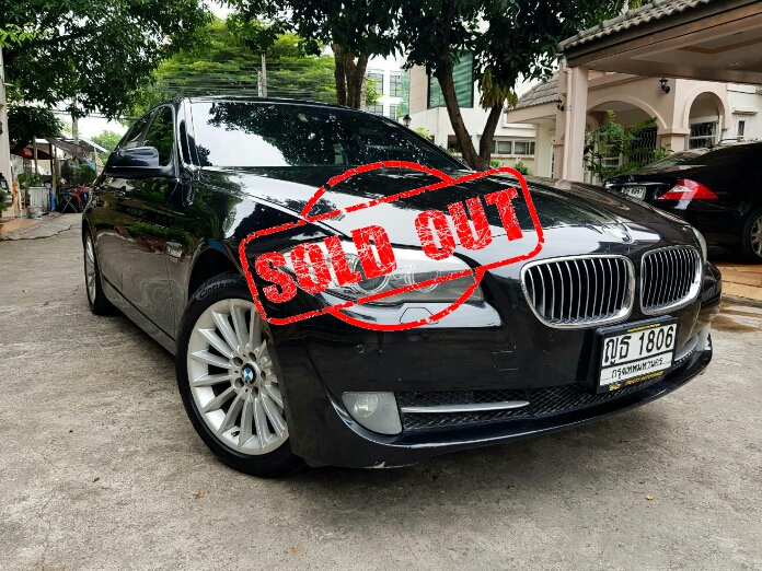BMW 520 D (F10) ดีเซล Turbo สีดำ ปี 2012🔖SOLD OUT 🔖