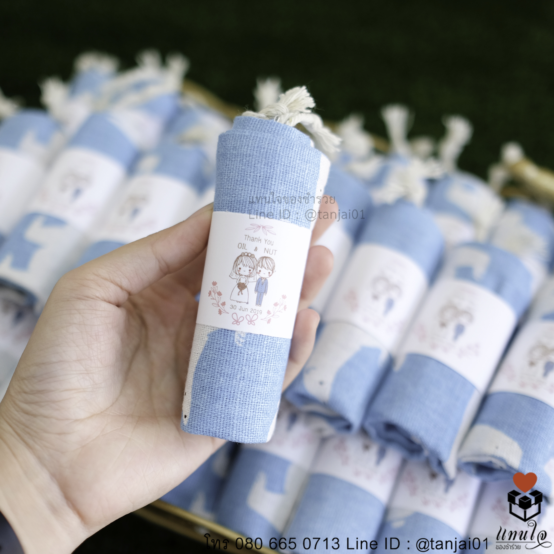 ของชำร่วยงานแต่ง ของชำร่วยน่ารัก ของชำร่วยราคาถูก ของชำร่วยถุงผ้ากลาง 06