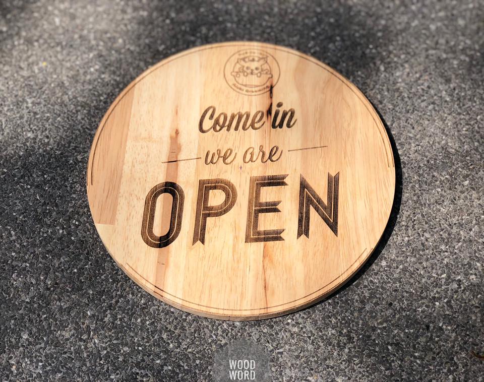 ป้ายเปิด-ปิด open-closed