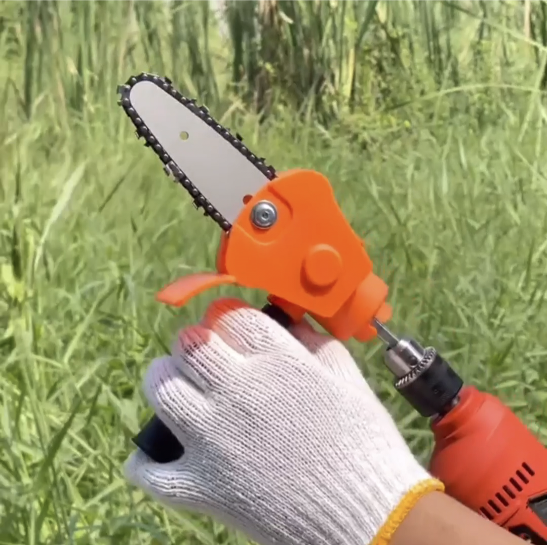 หัวเลื่อยโซ่ต่อสว่าน