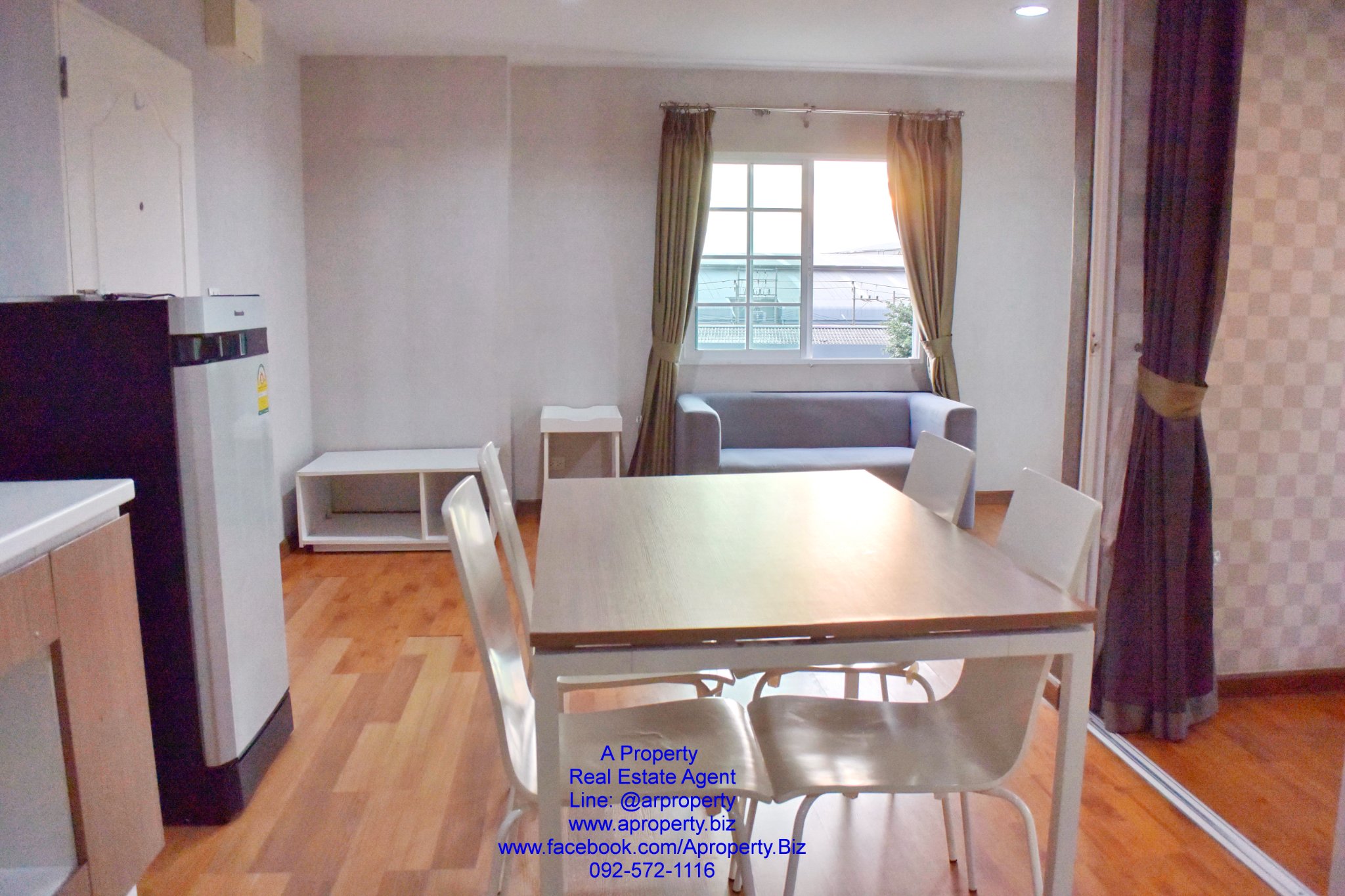 ให้เช่า คอนโดทิวลิปอ้อมน้อย ห้องมุม อาคาร G1 2 ห้องนอน