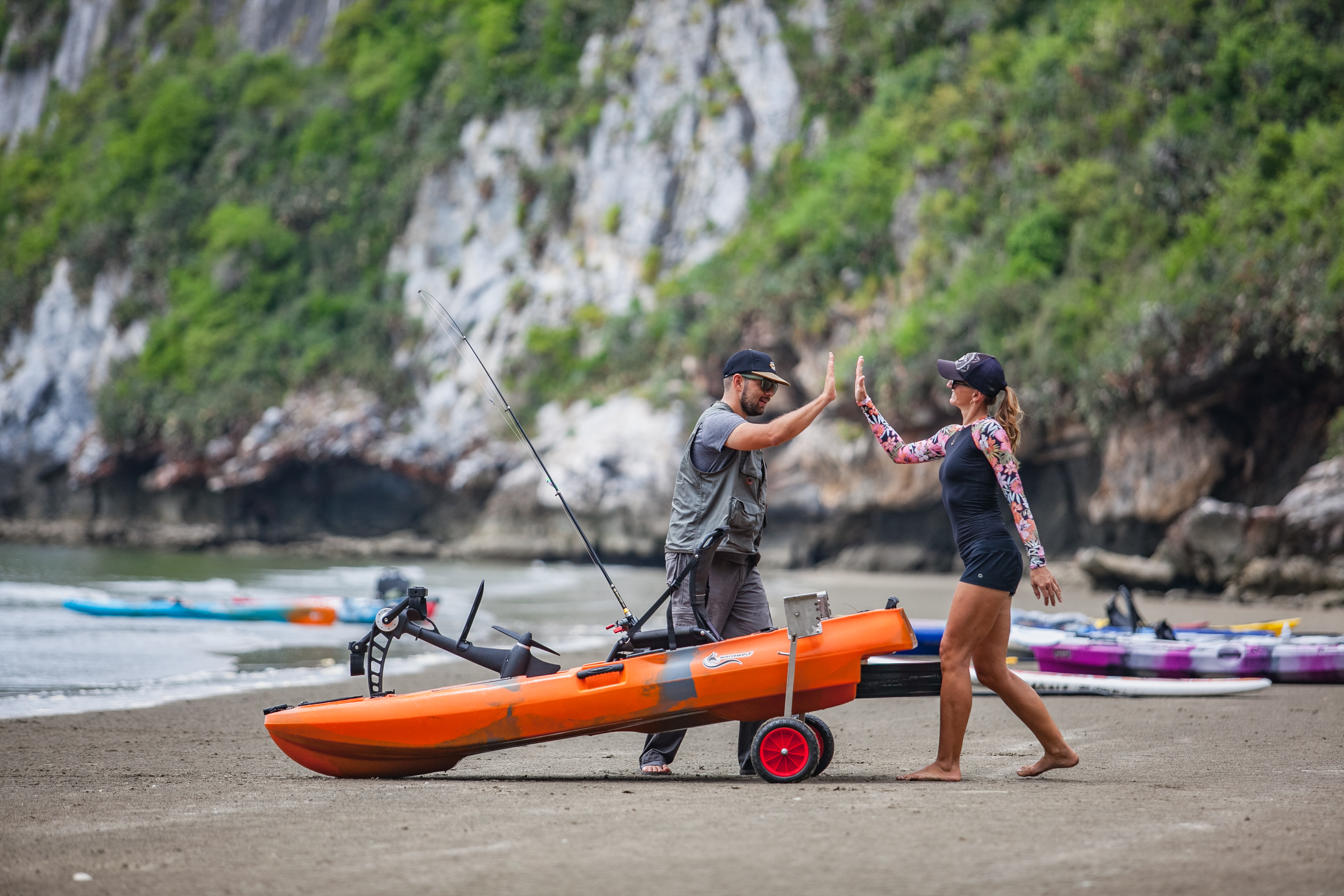 เรือคายัคเท้าปั่นรุ่นแมนต้า 1 / Manta I