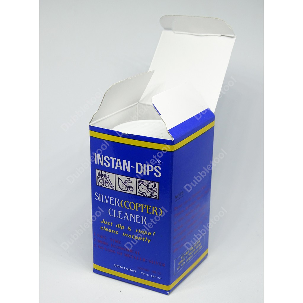 น้ำยาล้างเครื่องประดับ INSTAN-DIPS ผ้าเช็ดขัดเงางาน BERNER เซตทำความสะอาดเครื่องประดับ