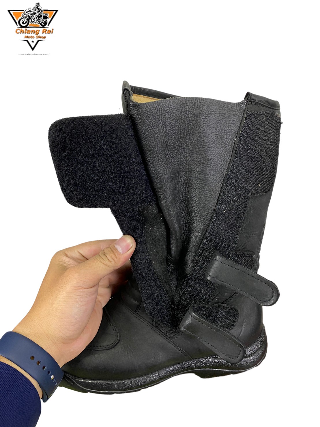 รองเท้าขี่มอเตอร์ไซด์( มือสอง) RCBS-036 Size ขนาดจากป้าย 40:EUR / 6:UK / 24.5:Cm.(DAVOS)