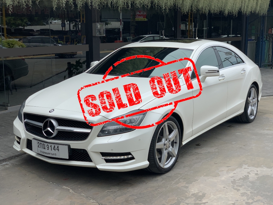 Mercedes-Benz CLS250 AMG Designo Cashmere White Matte Edition ปี 2012🔖Sold Out🔖