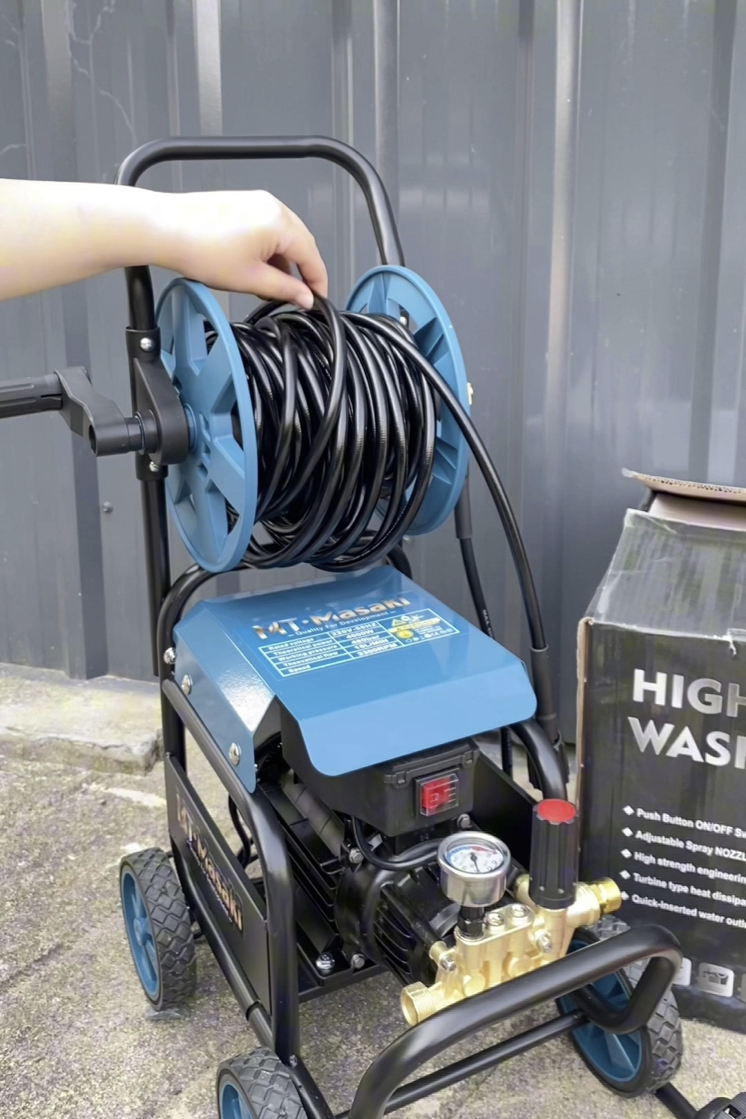 เครื่องฉีดน้ำ รุ่น งานหนัก ยี่ห้อ Masaki รุ่น MT-2300