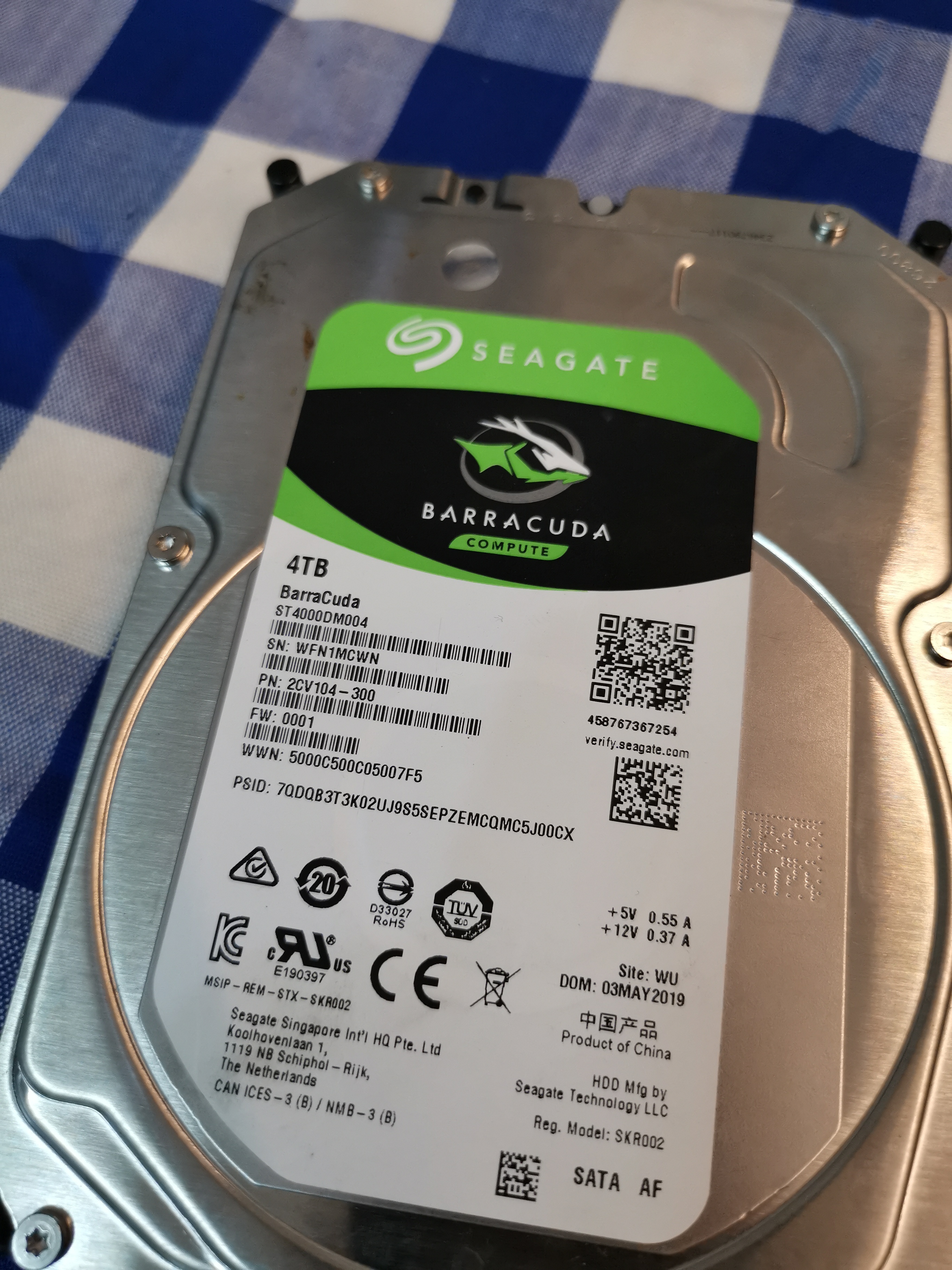 HDD Seagate Barracuda 4TB